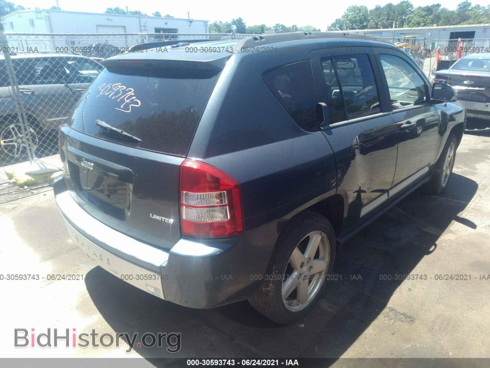 2008 JEEP COMPASS - VIN: 1J8FF57W78D510634 - Фото 4