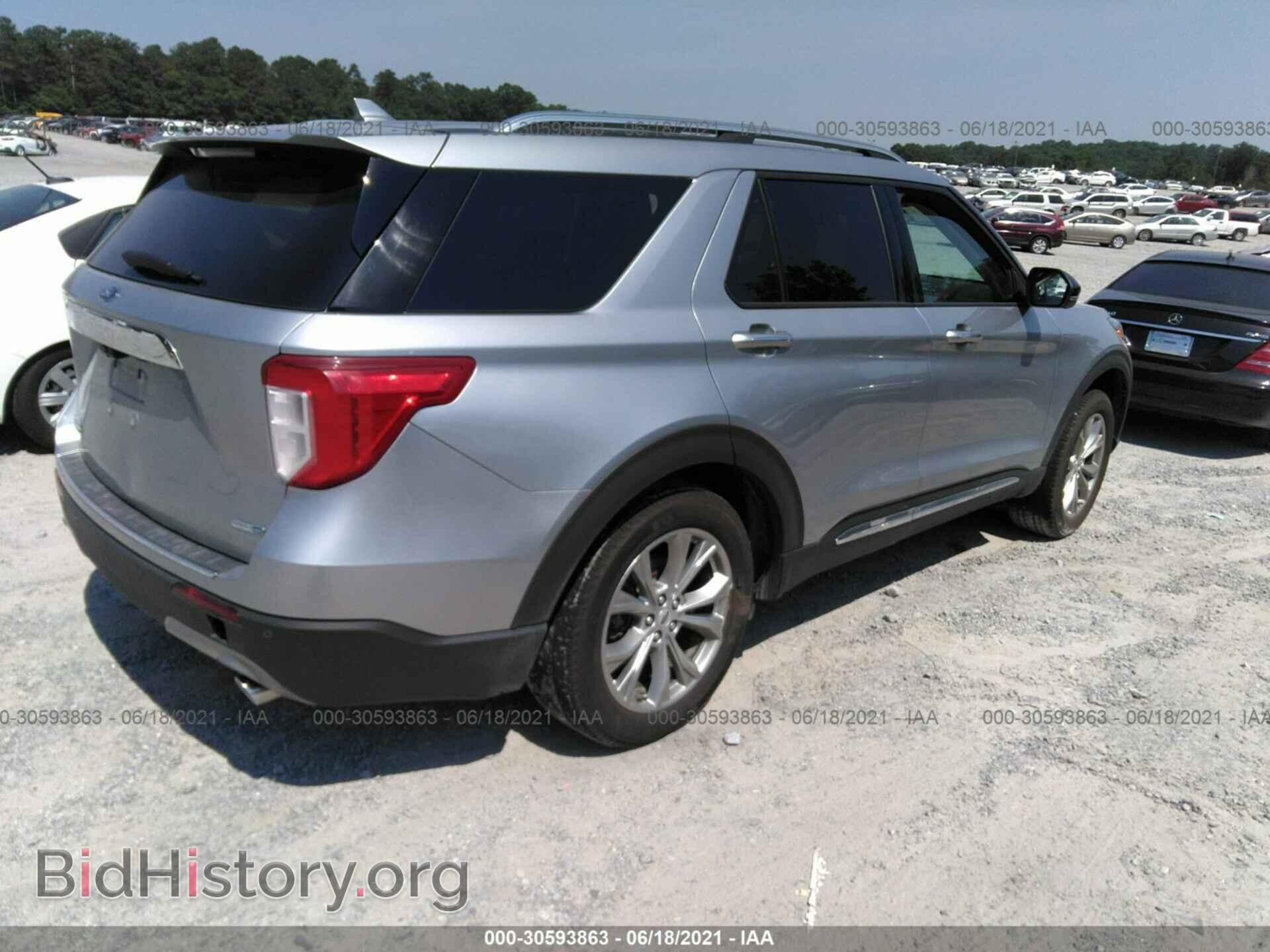 2020 FORD EXPLORER - VIN: 1FMSK8FH4LGC04418 - Фото 4