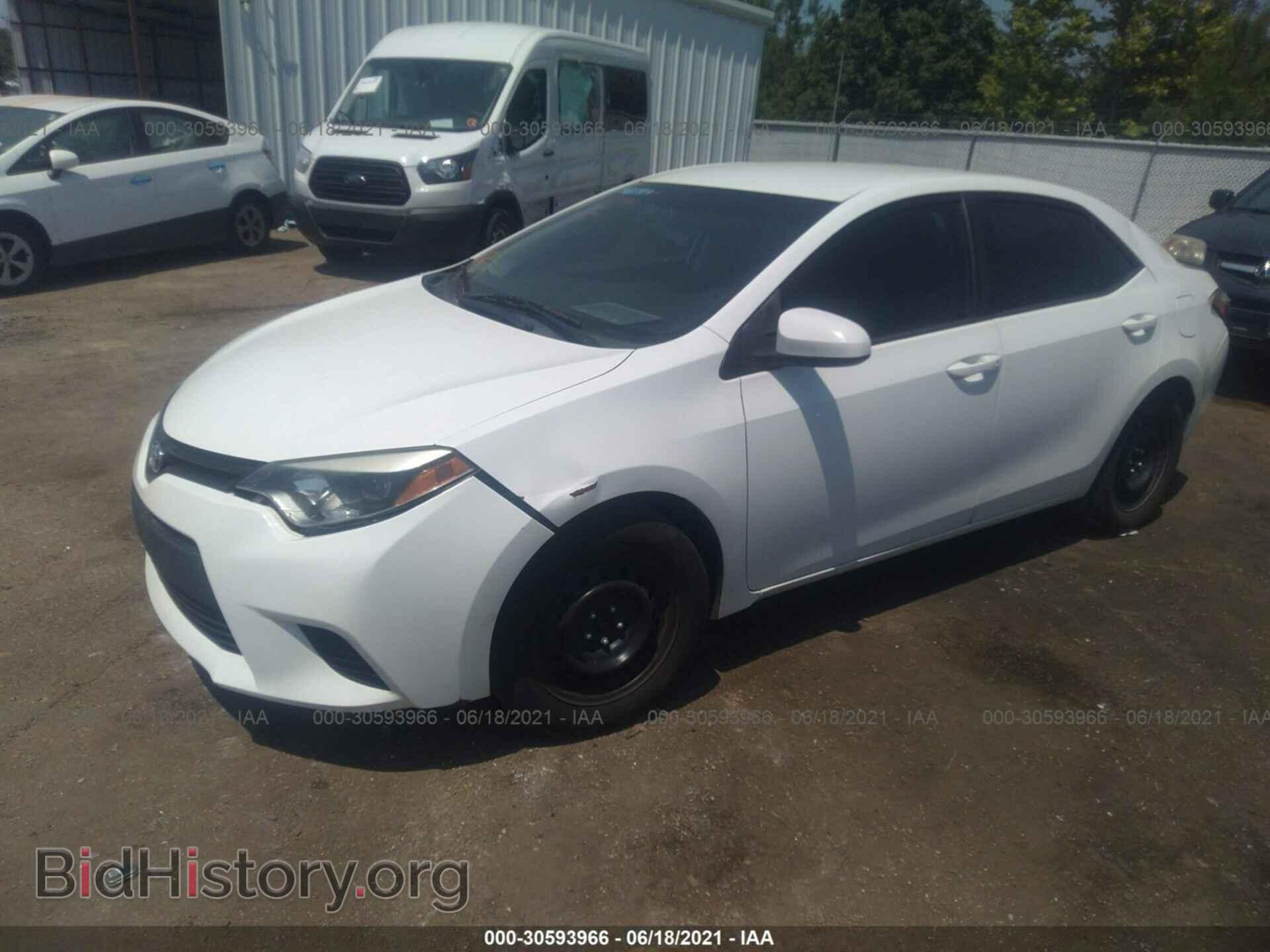 2014 TOYOTA COROLLA - VIN: 5YFBURHE4EP077016 - Фото 2