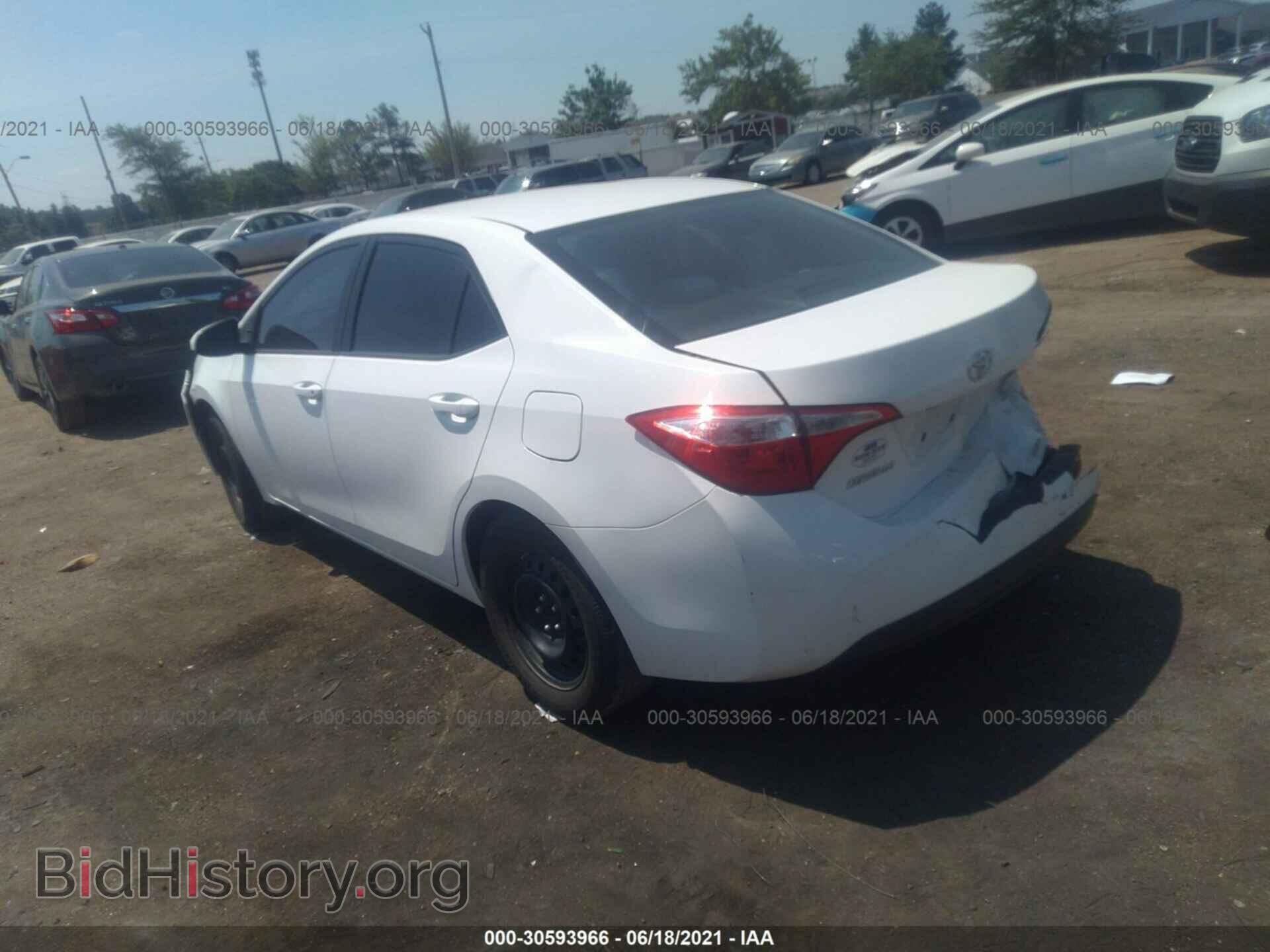 2014 TOYOTA COROLLA - VIN: 5YFBURHE4EP077016 - Фото 3