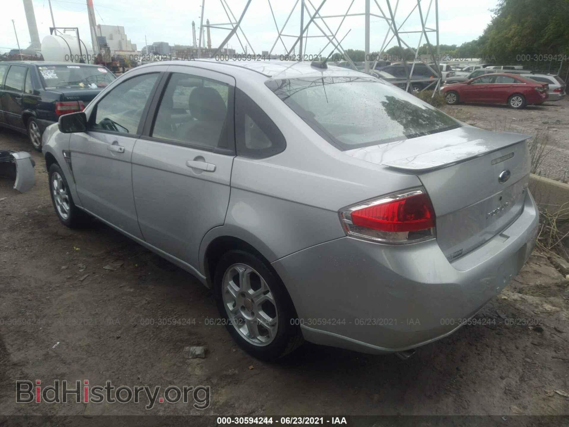 2008 FORD FOCUS - VIN: 1FAHP35N38W255745 - Фото 3