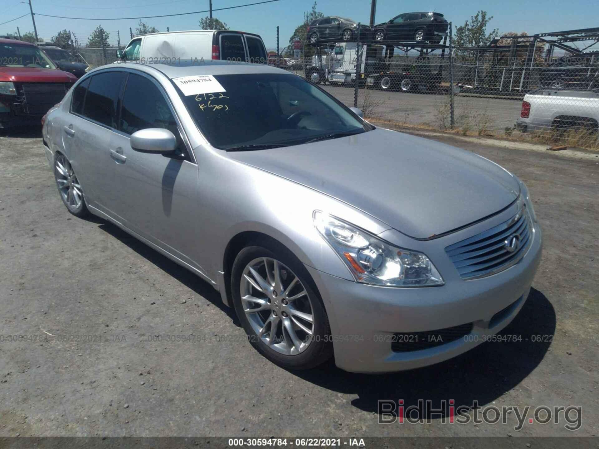 Фотография JNKBV61E98M207142 - INFINITI G35 SEDAN 2008