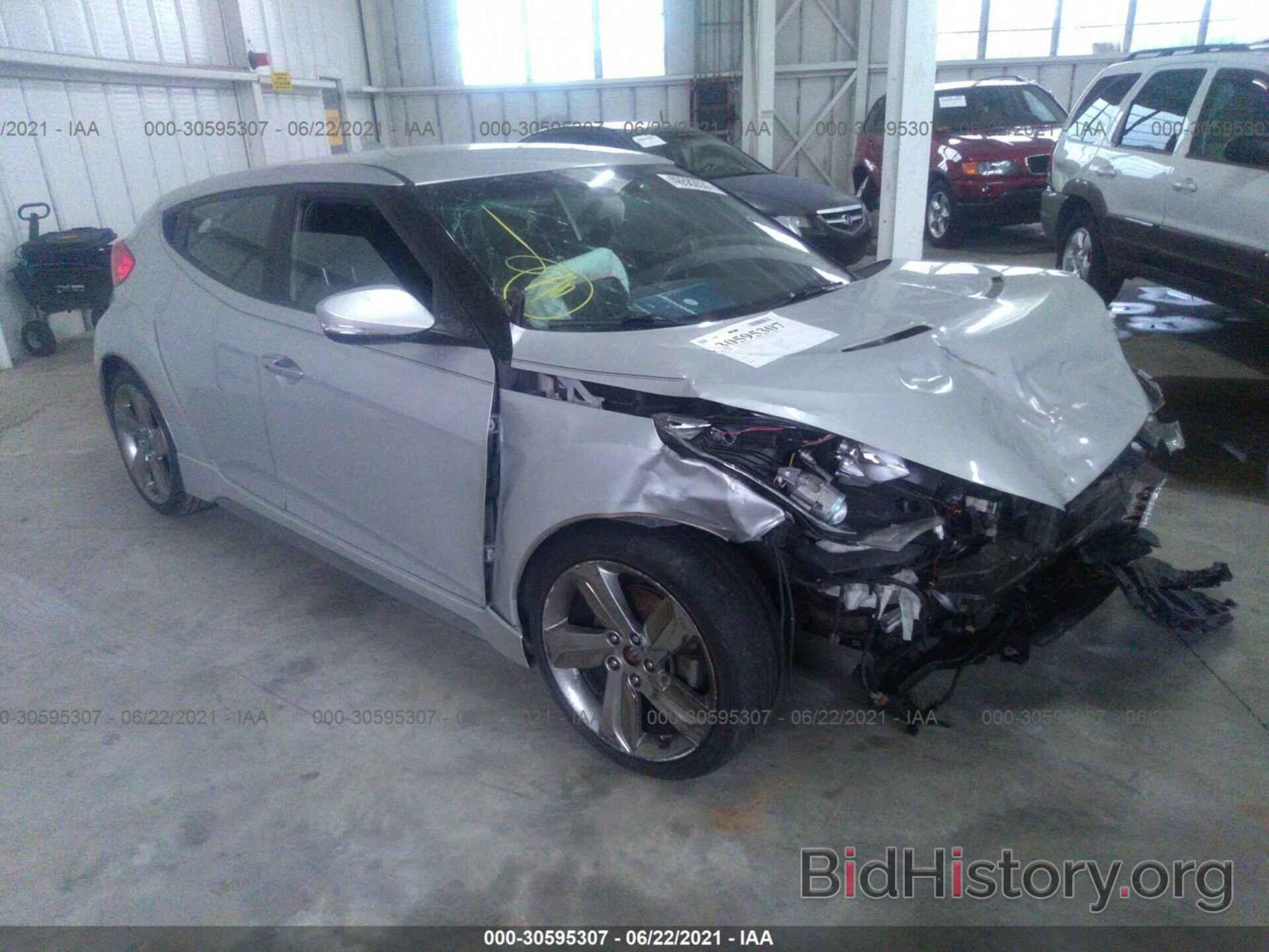 Photo KMHTC6AE8DU095287 - HYUNDAI VELOSTER 2013