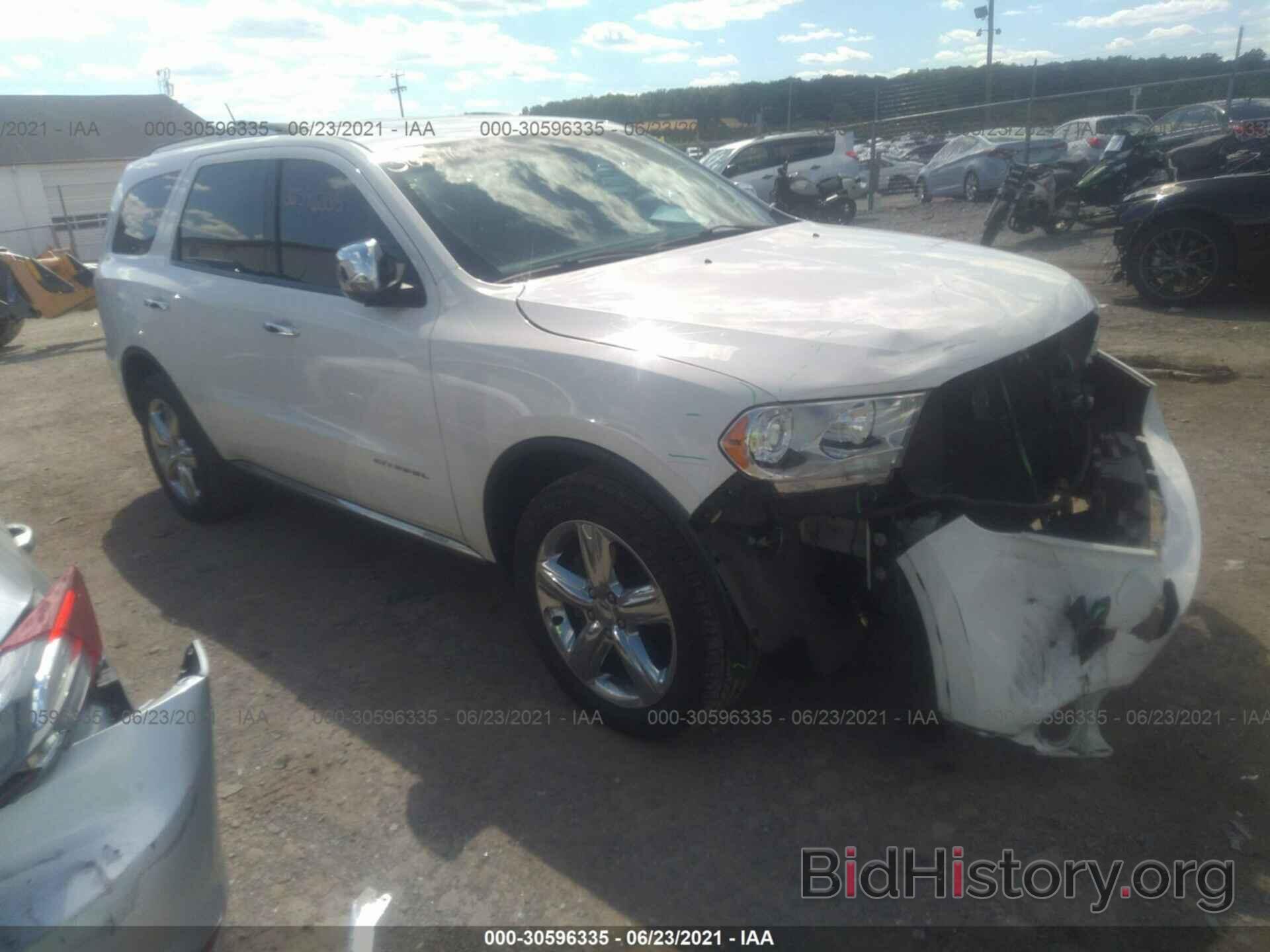 Photo 1C4RDJEG3CC277946 - DODGE DURANGO 2012