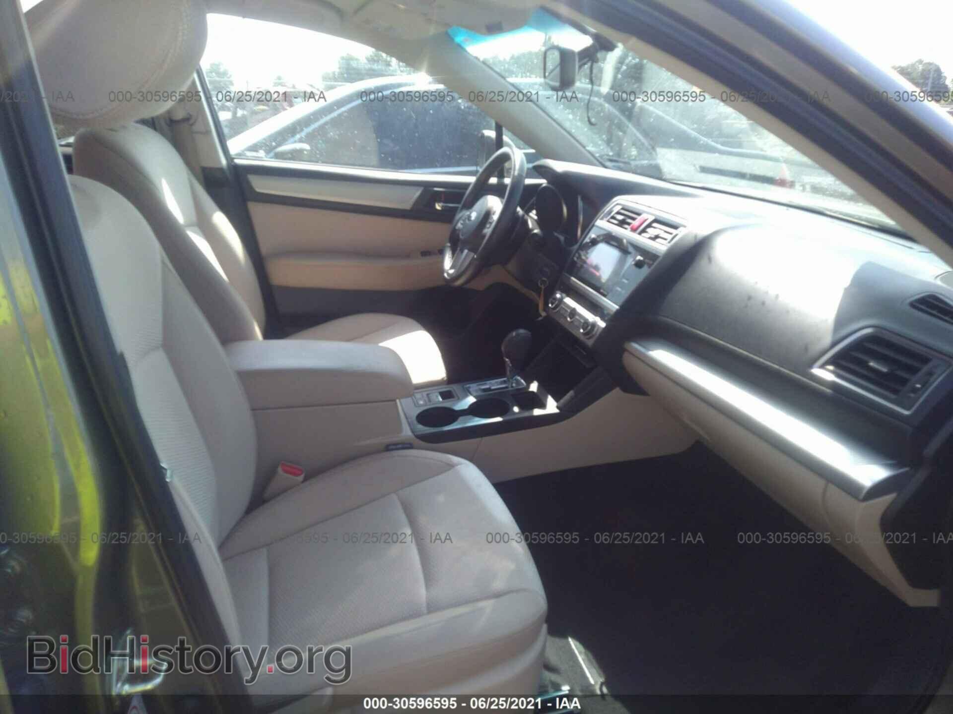 2016 SUBARU OUTBACK - VIN: 4S4BSBCC3G3242287 - Фото 5