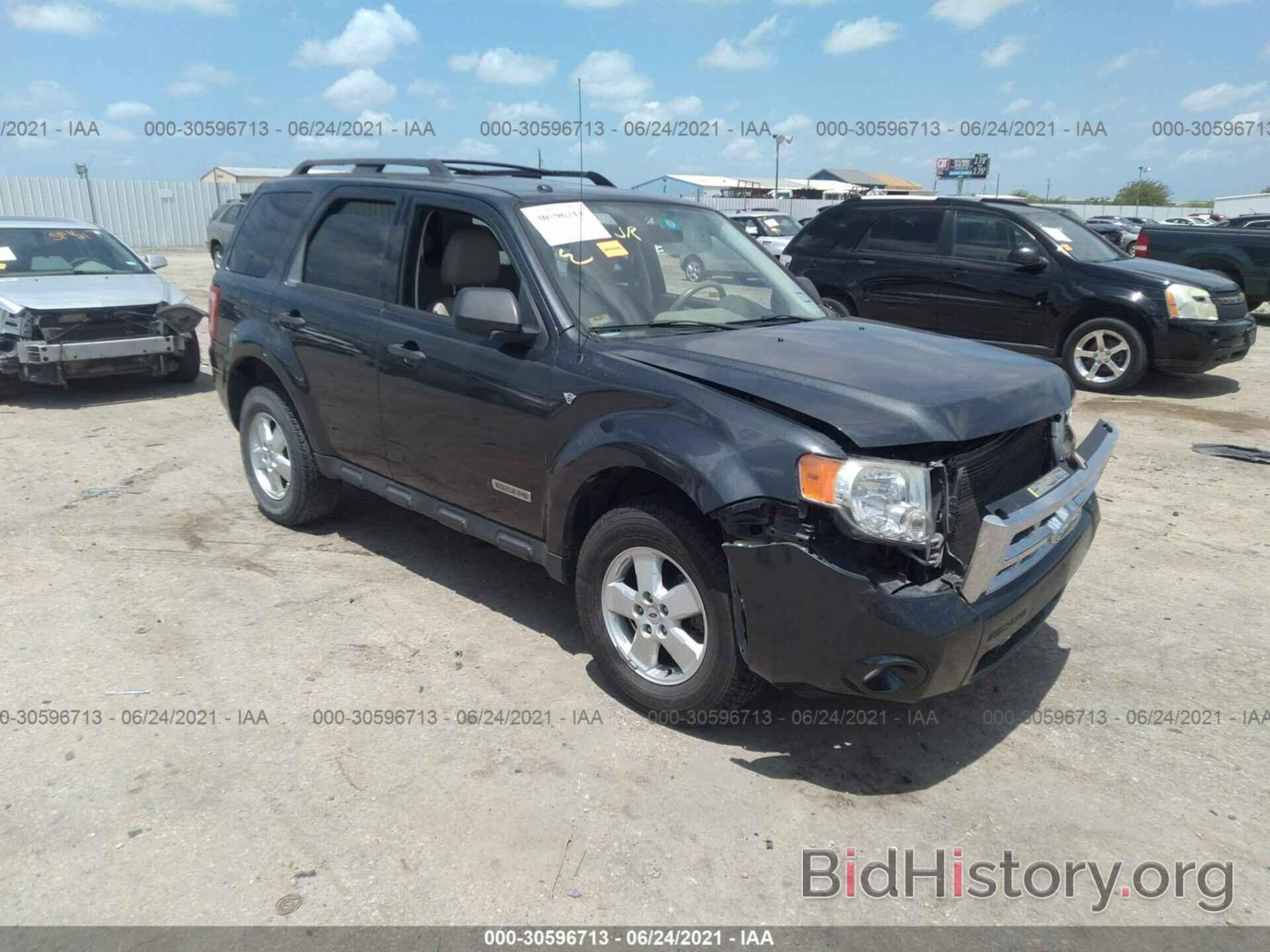 Photo 1FMCU03188KE80466 - FORD ESCAPE 2008