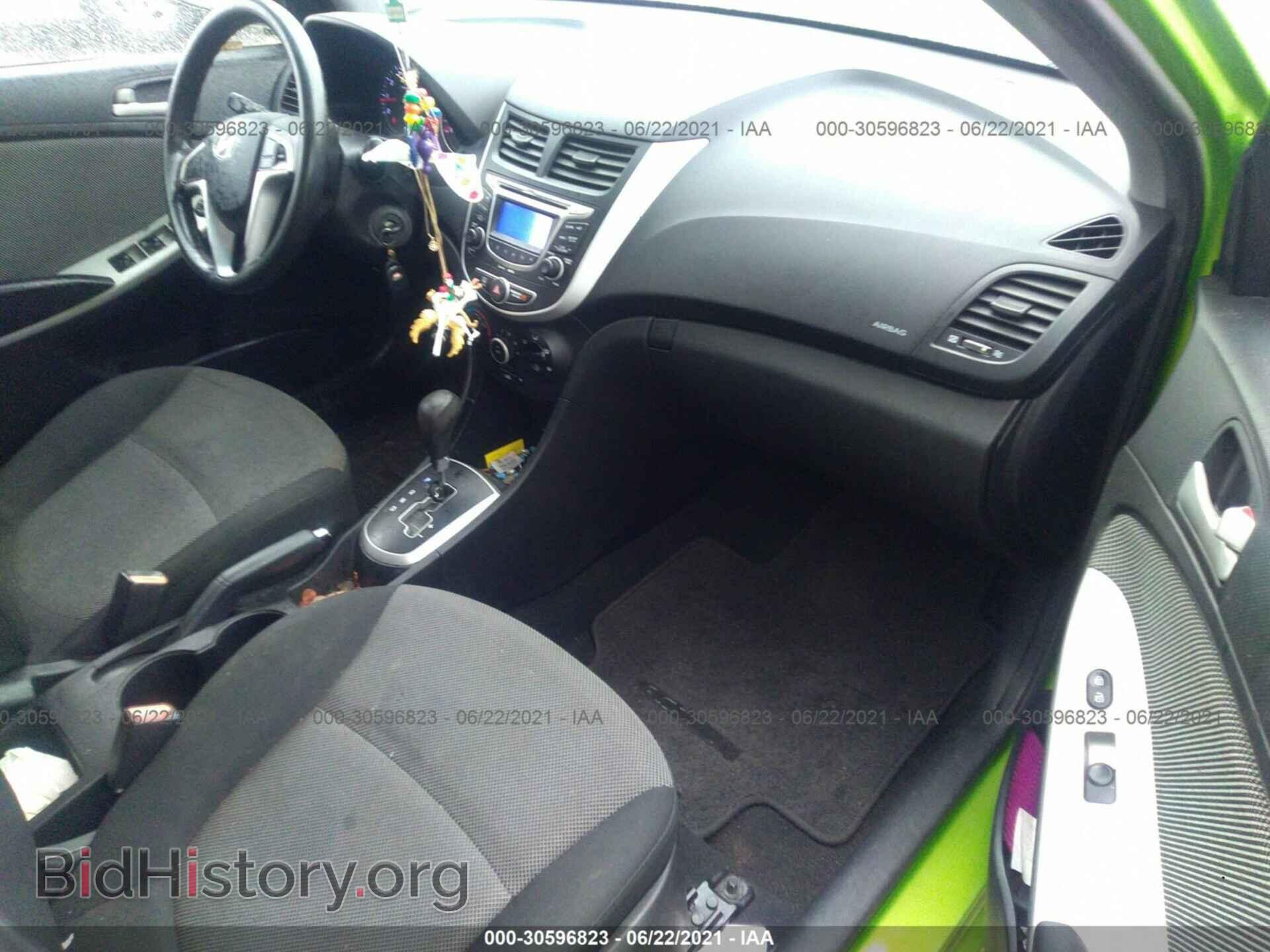 2012 HYUNDAI ACCENT - VIN: KMHCT5AE0CU003470 - Фото 5