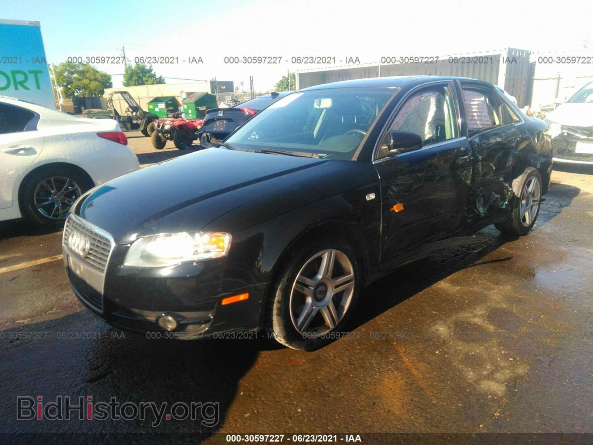 2007 AUDI A4 - VIN: WAUAF78E57A214284 - Фото 2