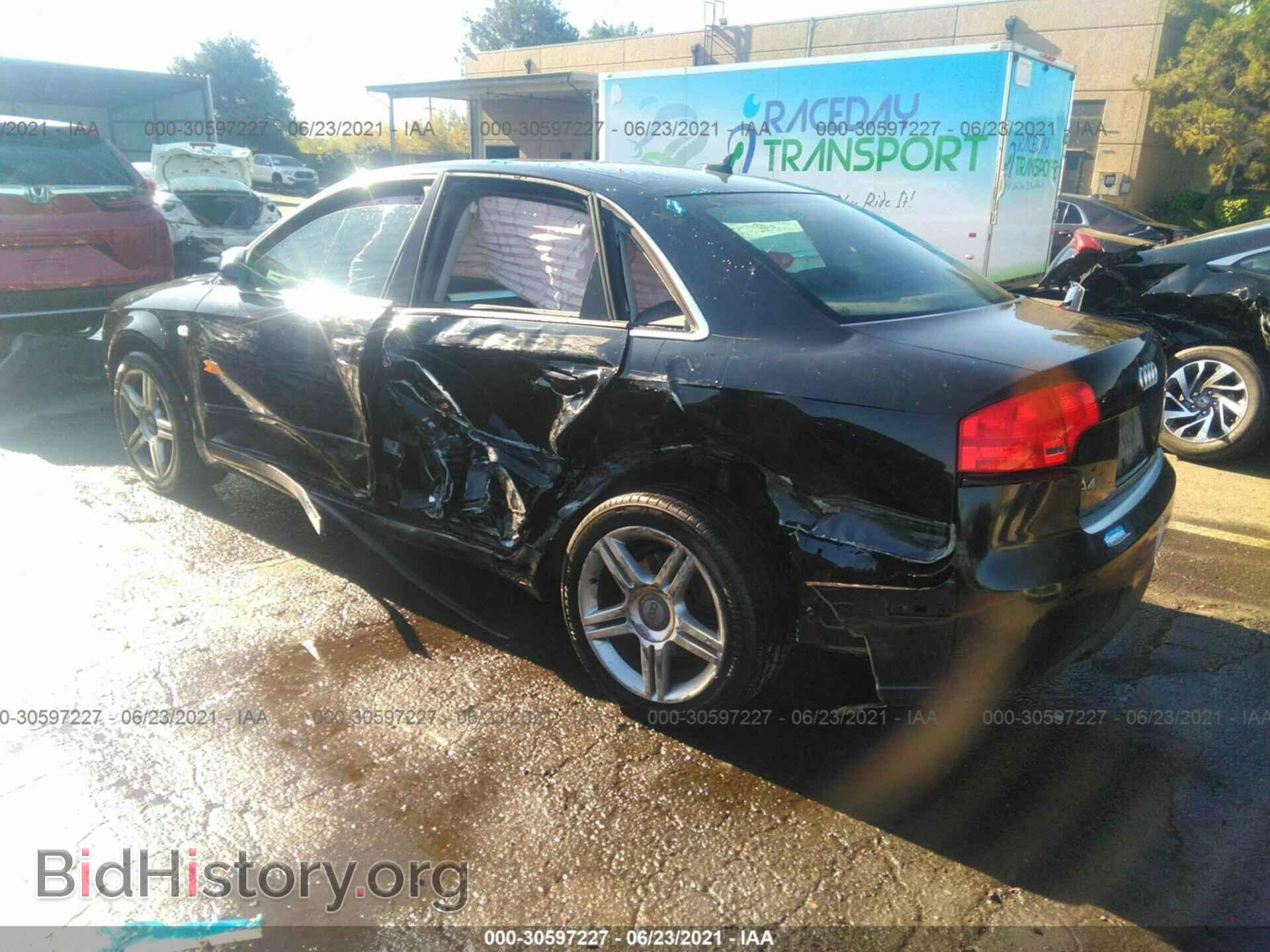 2007 AUDI A4 - VIN: WAUAF78E57A214284 - Фото 3