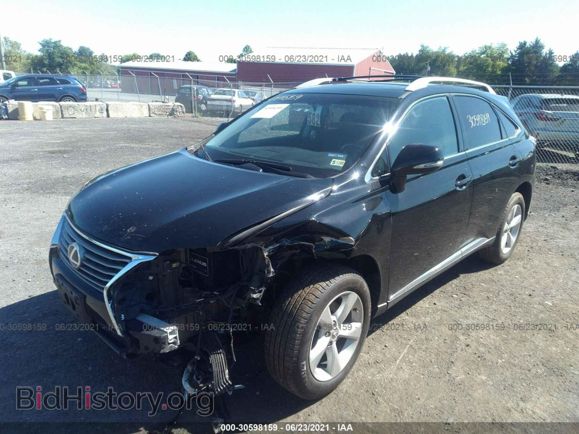 2013 LEXUS RX 350 - VIN: 2T2BK1BA7DC181751 - Фото 2