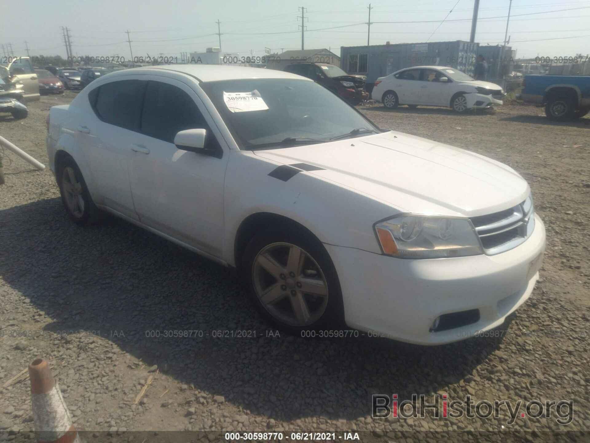 Фотография 1C3CDZCB0DN707955 - DODGE AVENGER 2013