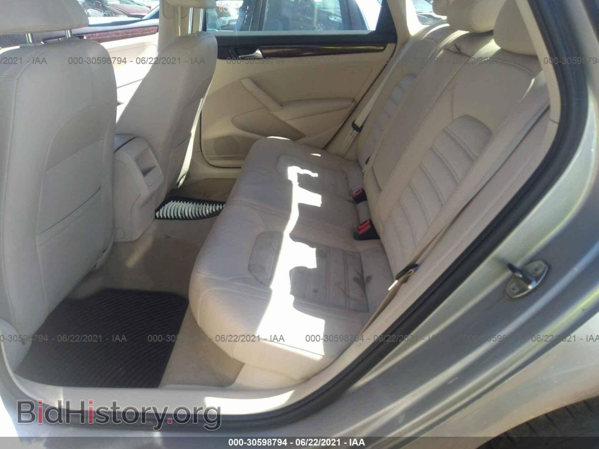 2012 VOLKSWAGEN PASSAT - VIN: 1VWCM7A36CC045253 - Фото 8