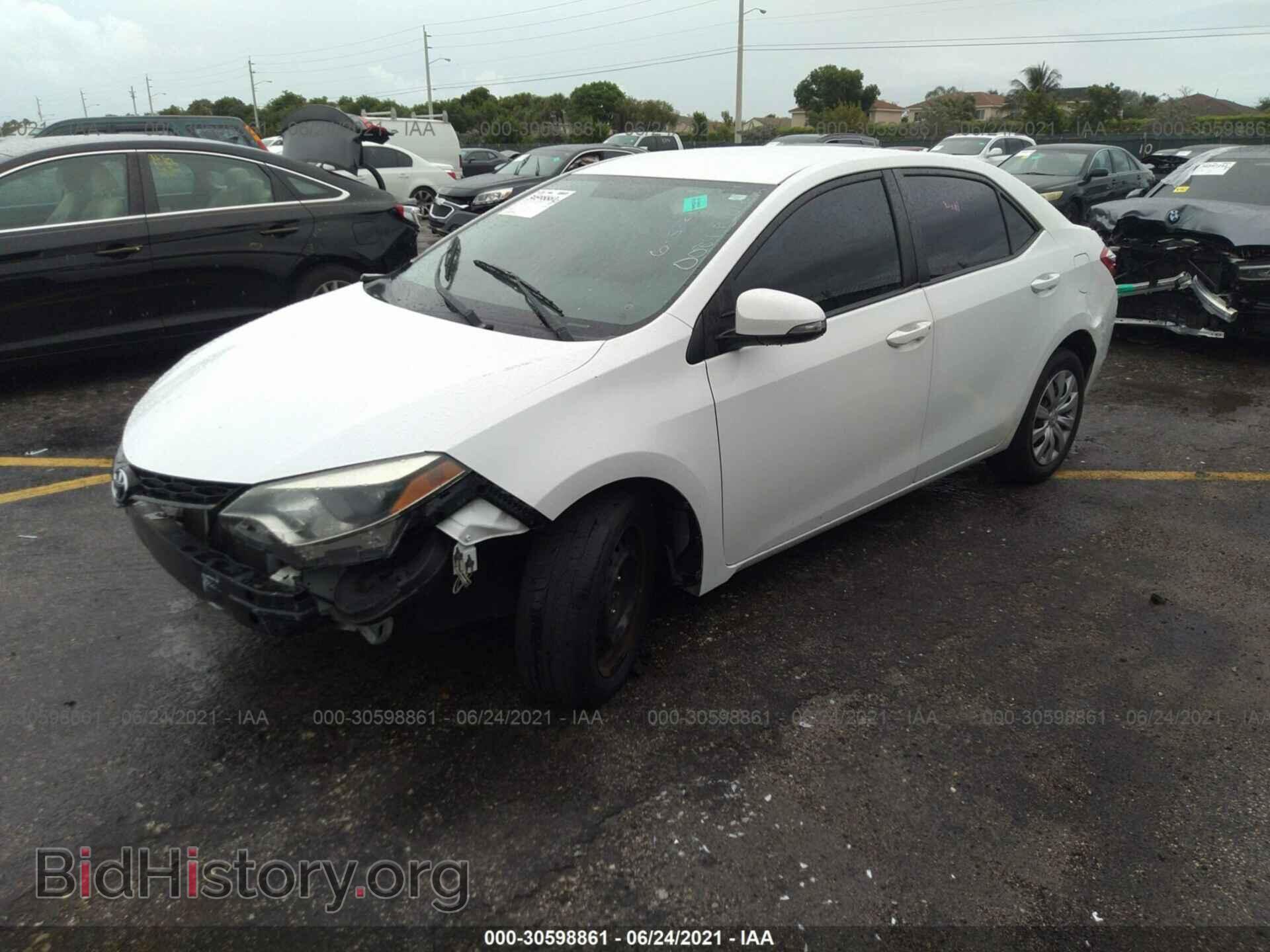 2014 TOYOTA COROLLA - VIN: 2T1BURHE7EC050084 - Фото 2