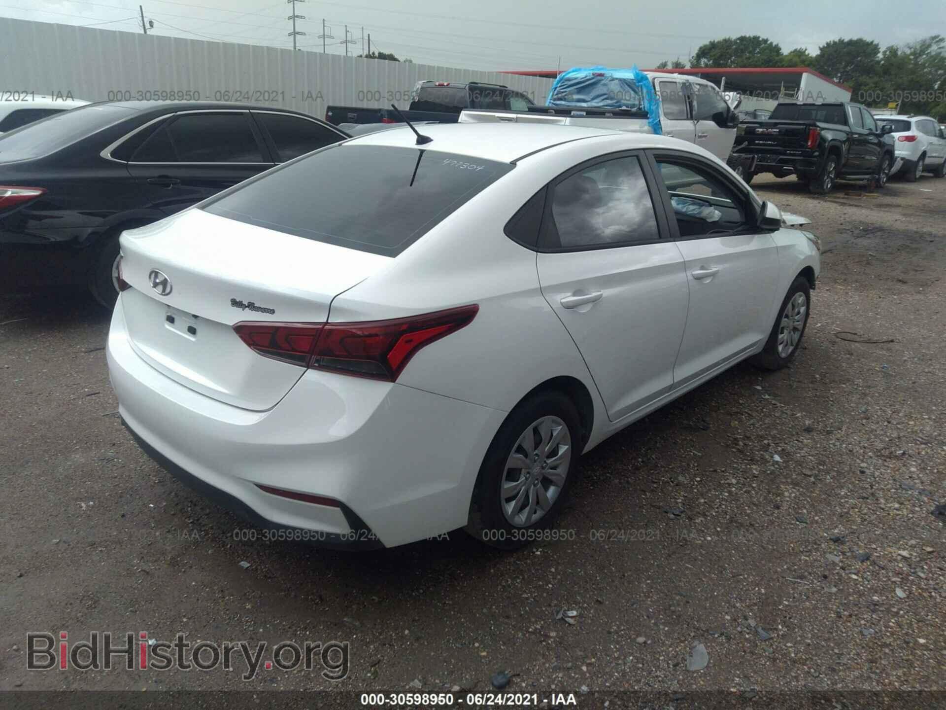 2019 HYUNDAI ACCENT - VIN: 3KPC24A37KE069916 - Фото 4