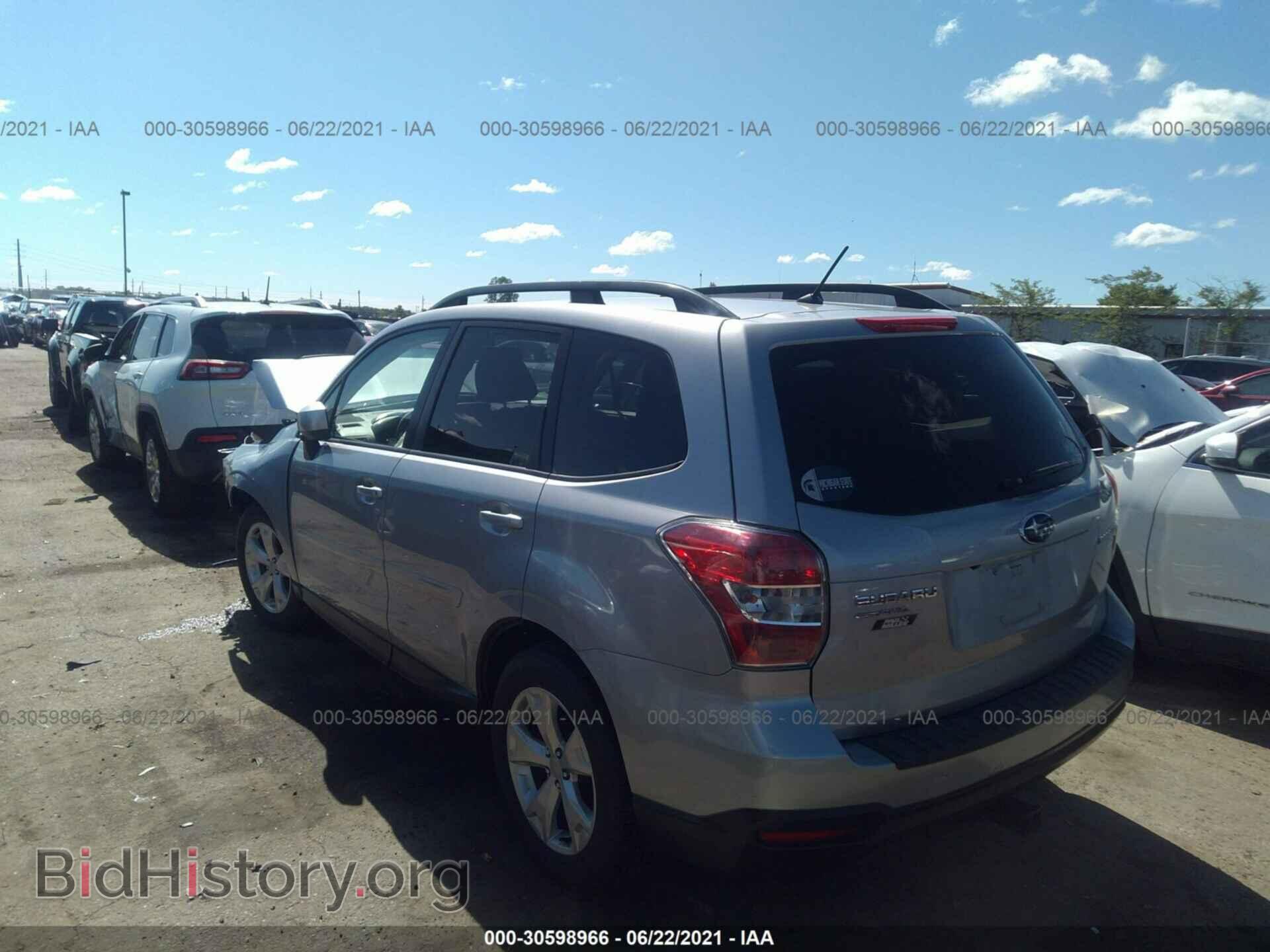 2015 SUBARU FORESTER - VIN: JF2SJADC7FH460610 - Фото 3