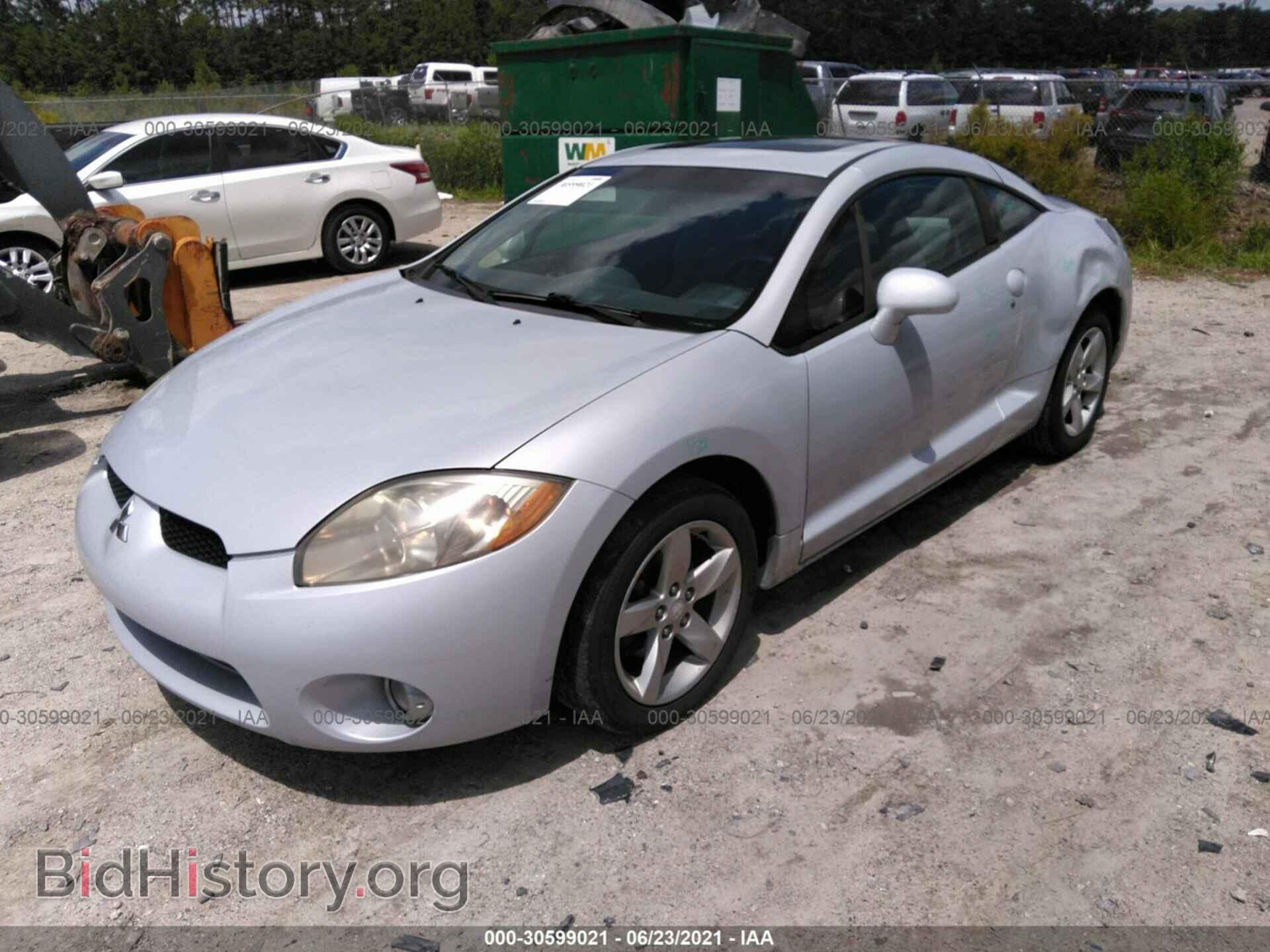 2006 MITSUBISHI ECLIPSE - VIN: 4A3AK24F36E060372 - Photo 2