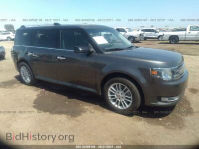 2018 Ford FLEX SEL, blue — VIN 2FMGK5C83JBA22433, IAAI