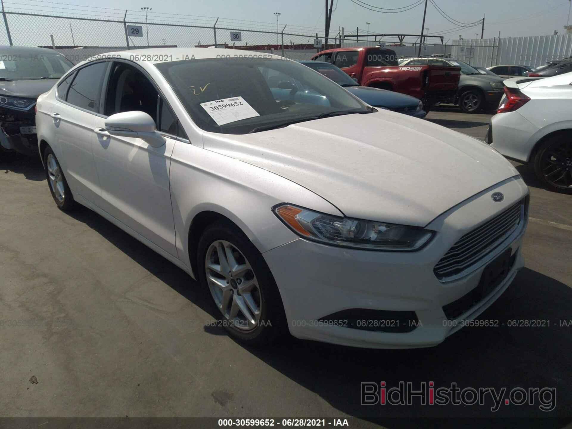 Photo 3FA6P0HR7DR325667 - FORD FUSION 2013