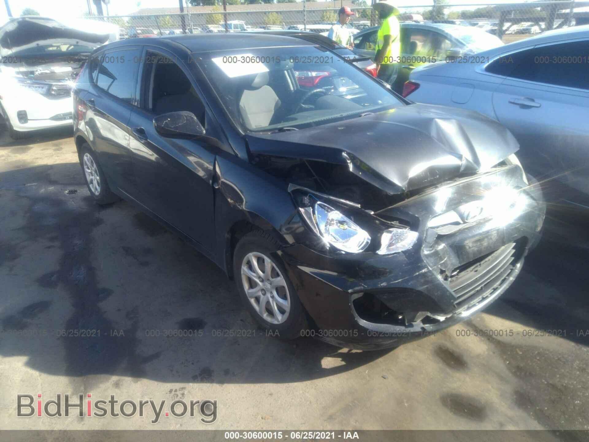 Photo KMHCT5AE7DU104149 - HYUNDAI ACCENT 2013