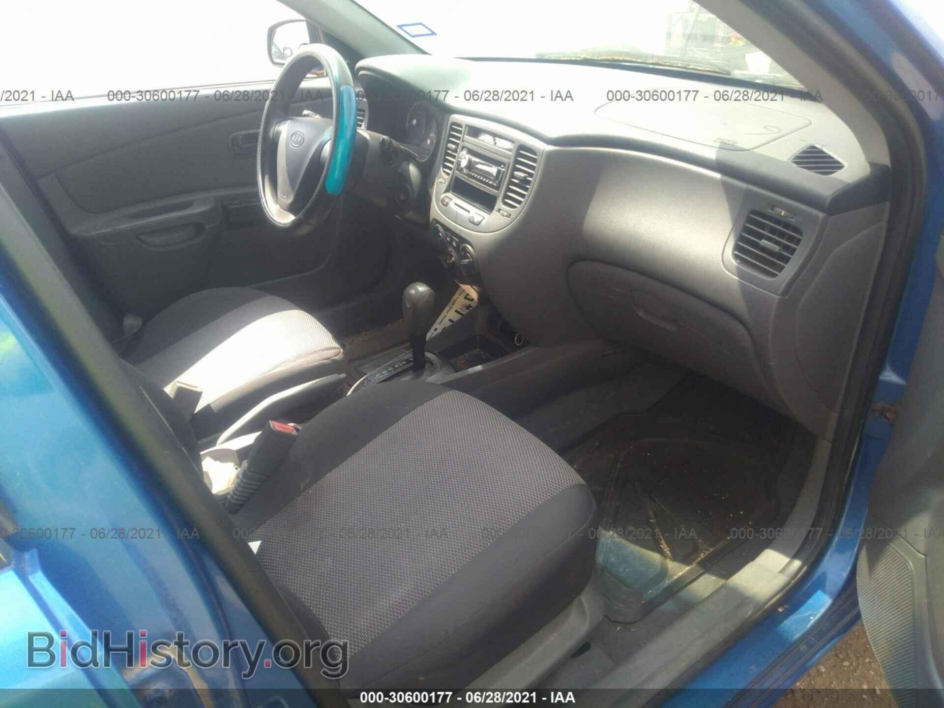 2009 KIA RIO - VIN: KNADE223796459166 - Фото 5