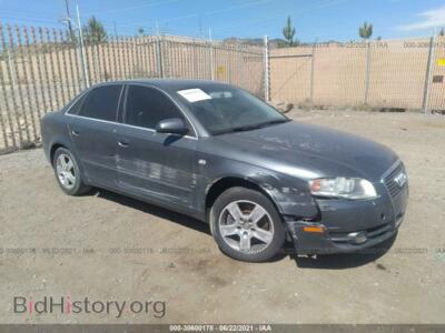 2006 Audi A4 2.0T, серый — VIN WAUAF78E86A136078, IAAI