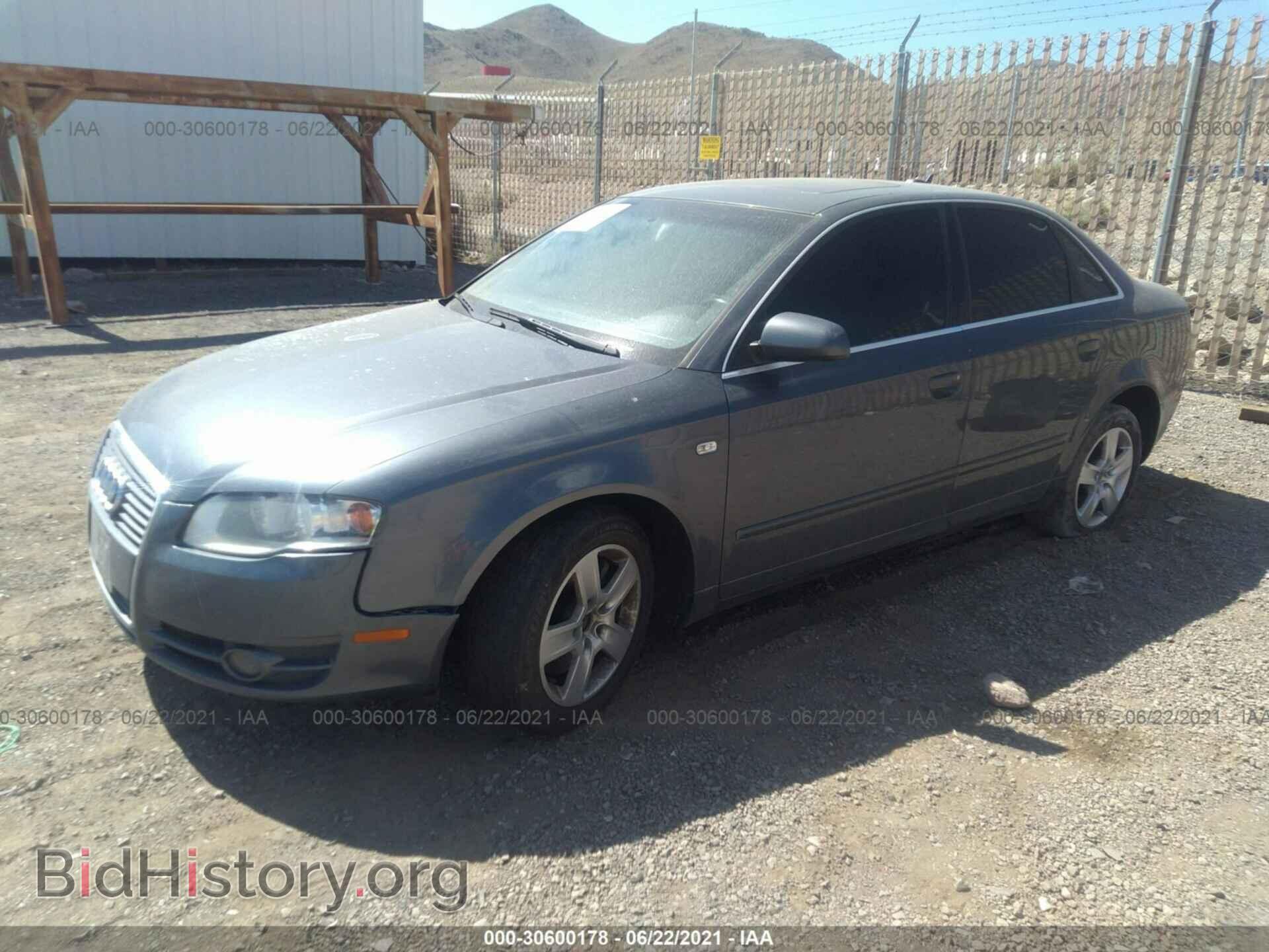 2006 AUDI A4 - VIN: WAUAF78E86A136078 - Фото 2