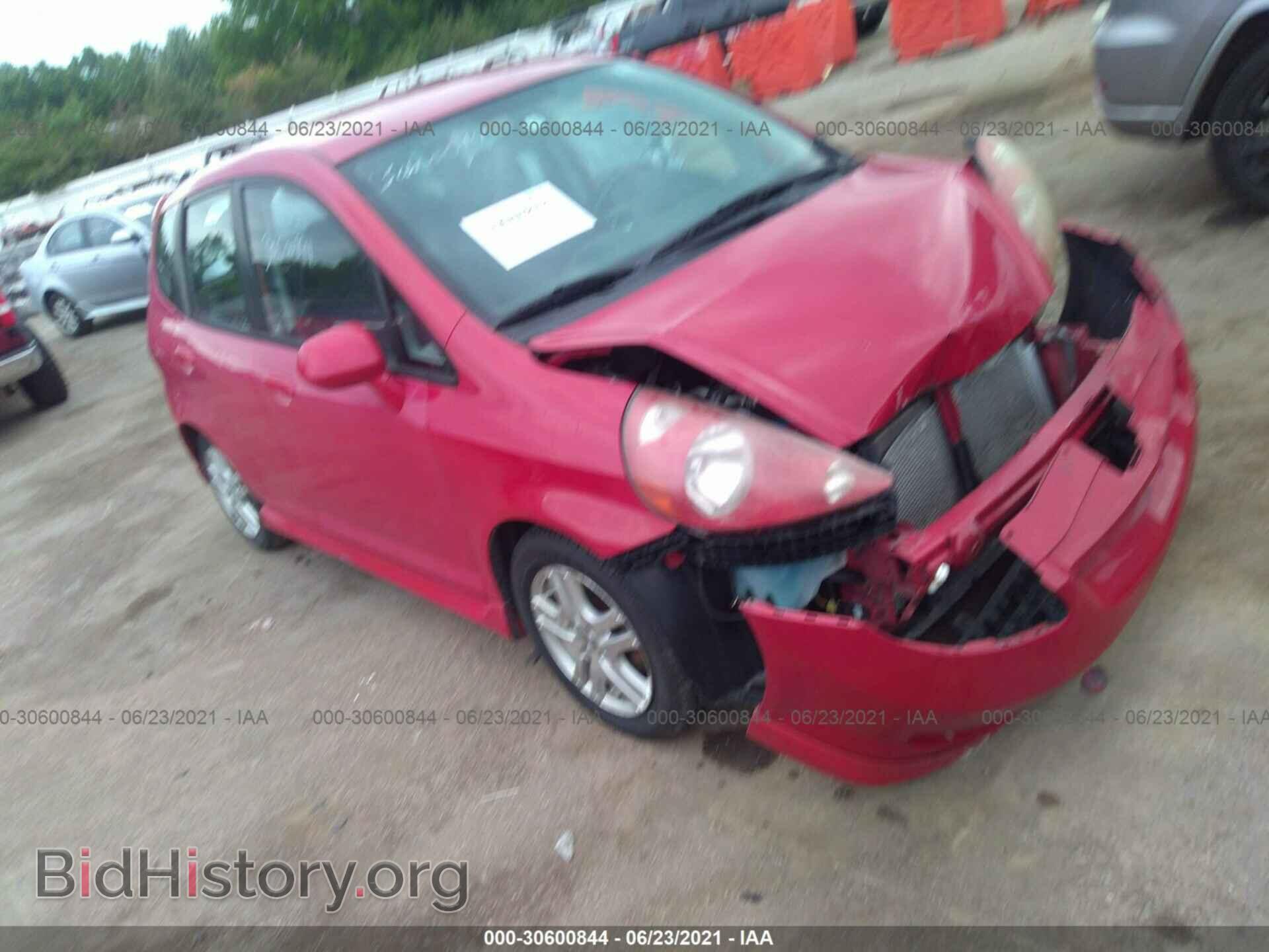 Photo JHMGD38648S015838 - HONDA FIT 2008
