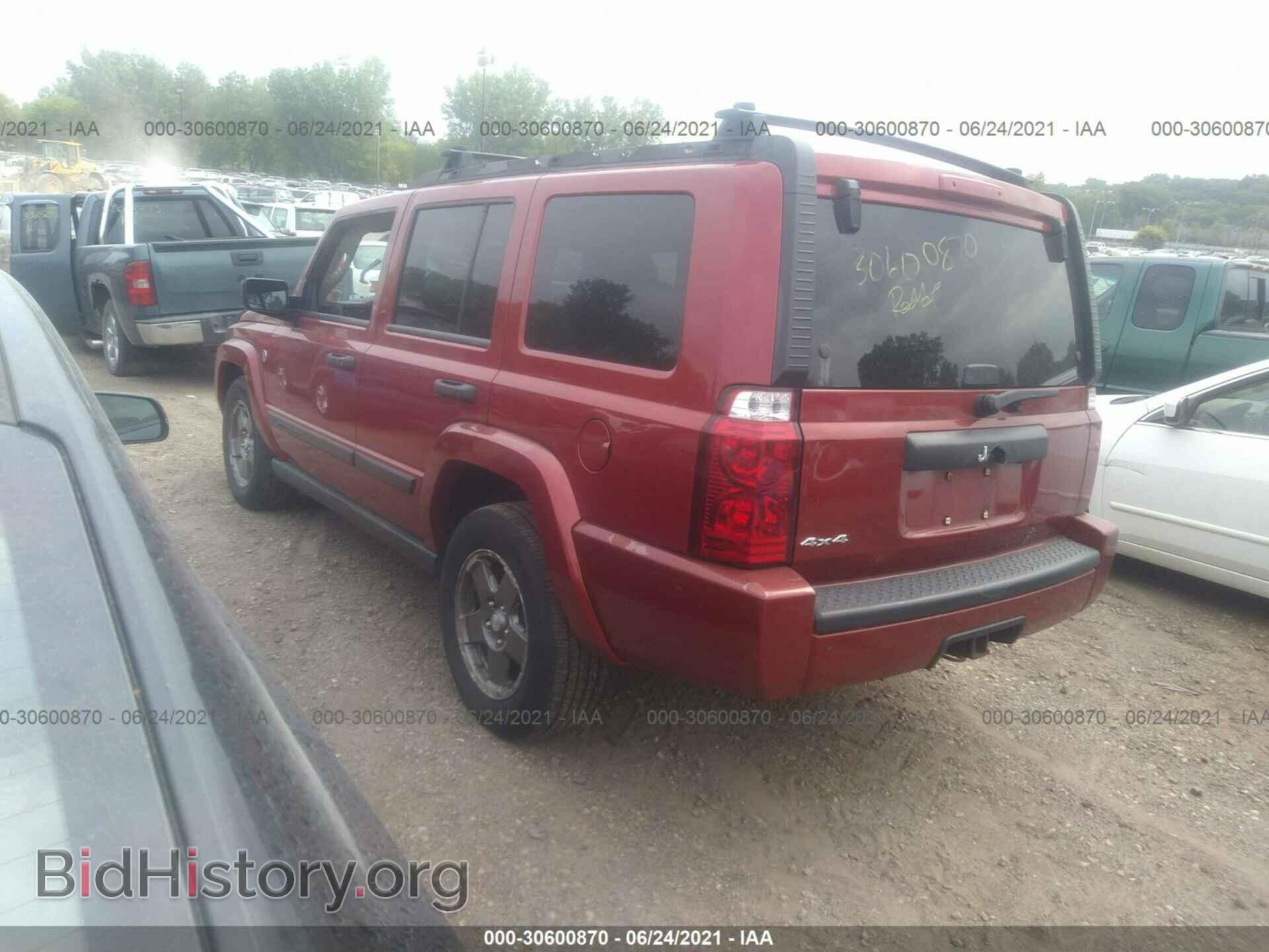2006 JEEP COMMANDER - VIN: 1J8HG48N16C228806 - Фото 3