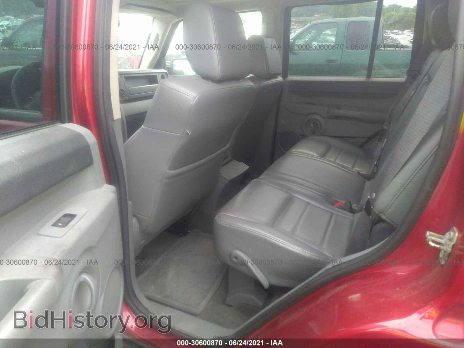 2006 JEEP COMMANDER - VIN: 1J8HG48N16C228806 - Фото 8