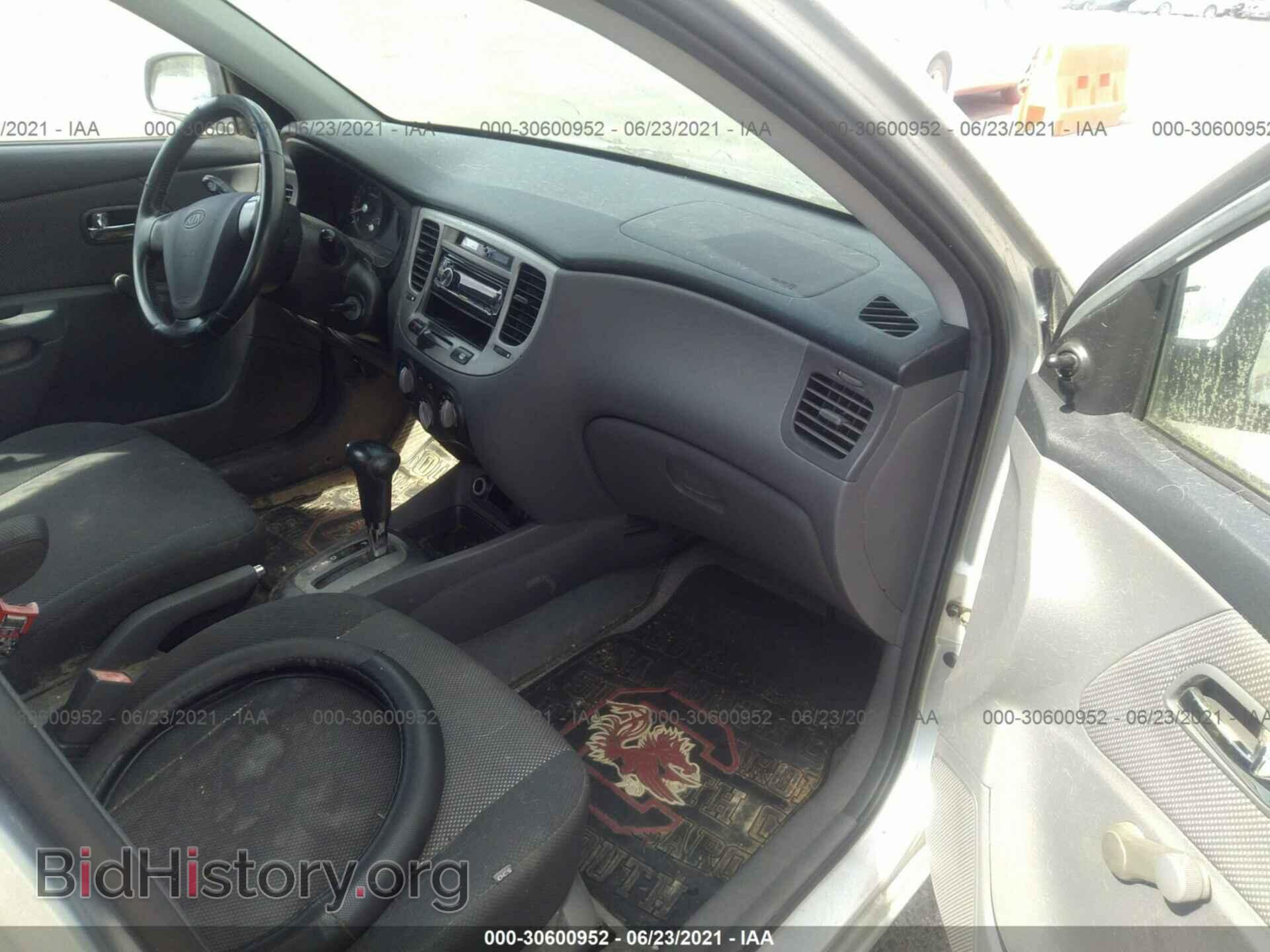2006 KIA RIO - VIN: KNADE163766099672 - Фото 5