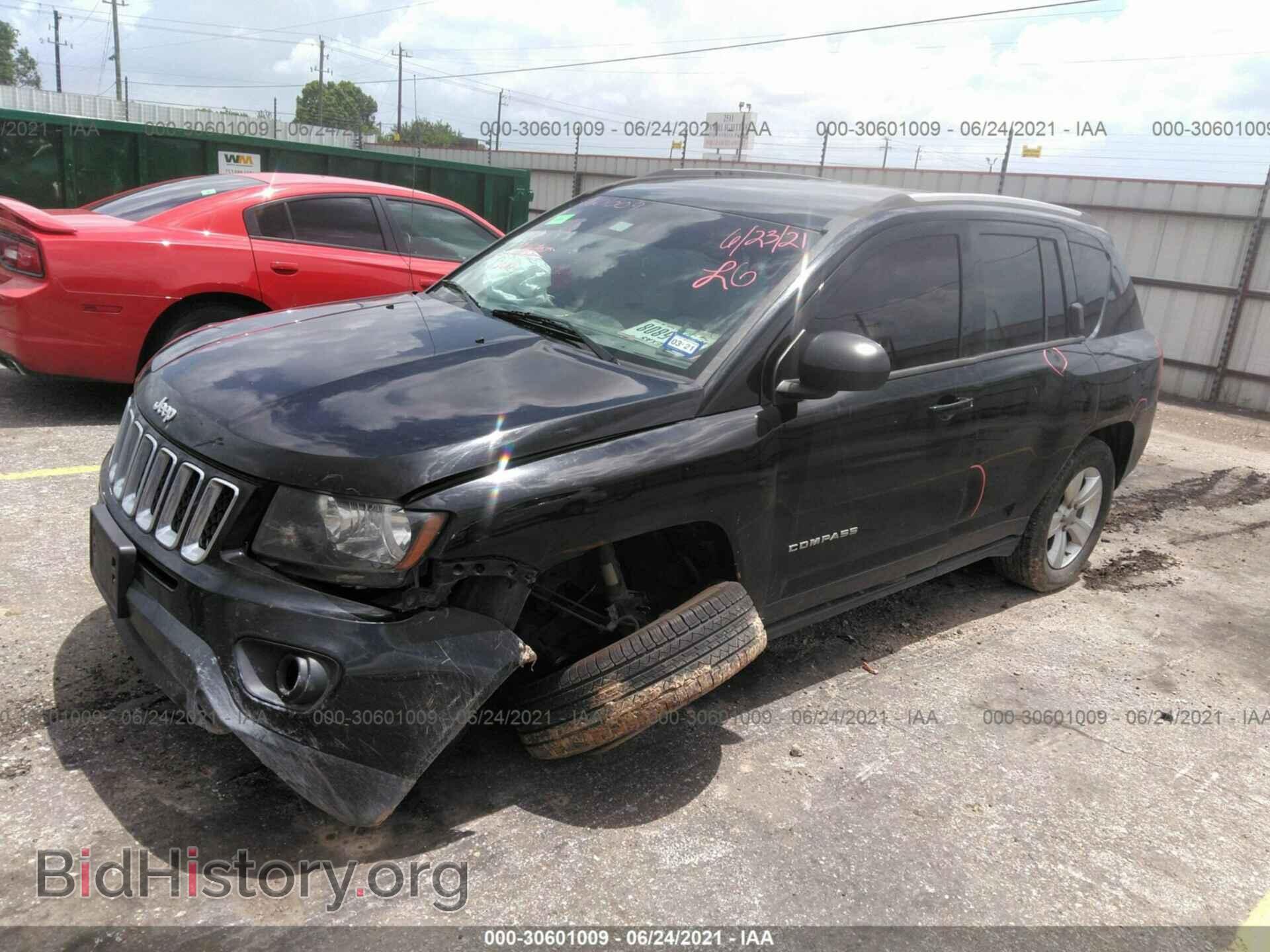 2015 JEEP COMPASS - VIN: 1C4NJCBB2FD386716 - Фото 2