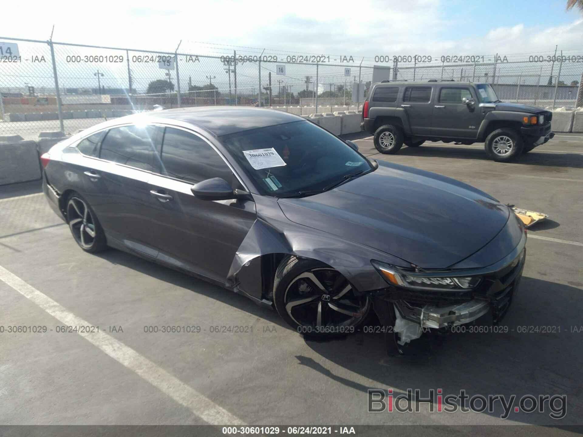 Photo 1HGCV1F35LA128546 - HONDA ACCORD SEDAN 2020