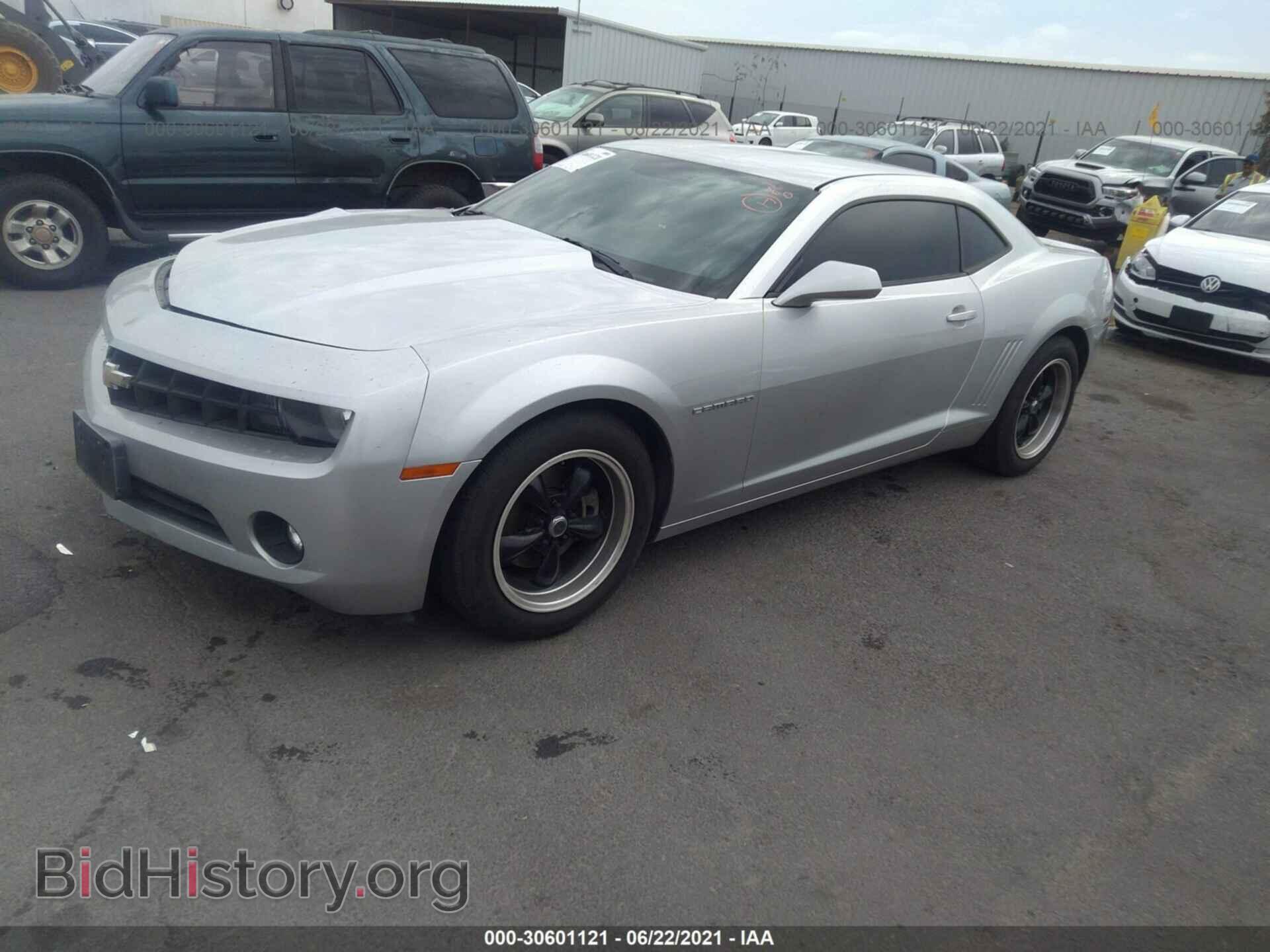 2012 CHEVROLET CAMARO - VIN: 2G1FA1E36C9206653 - Фото 2