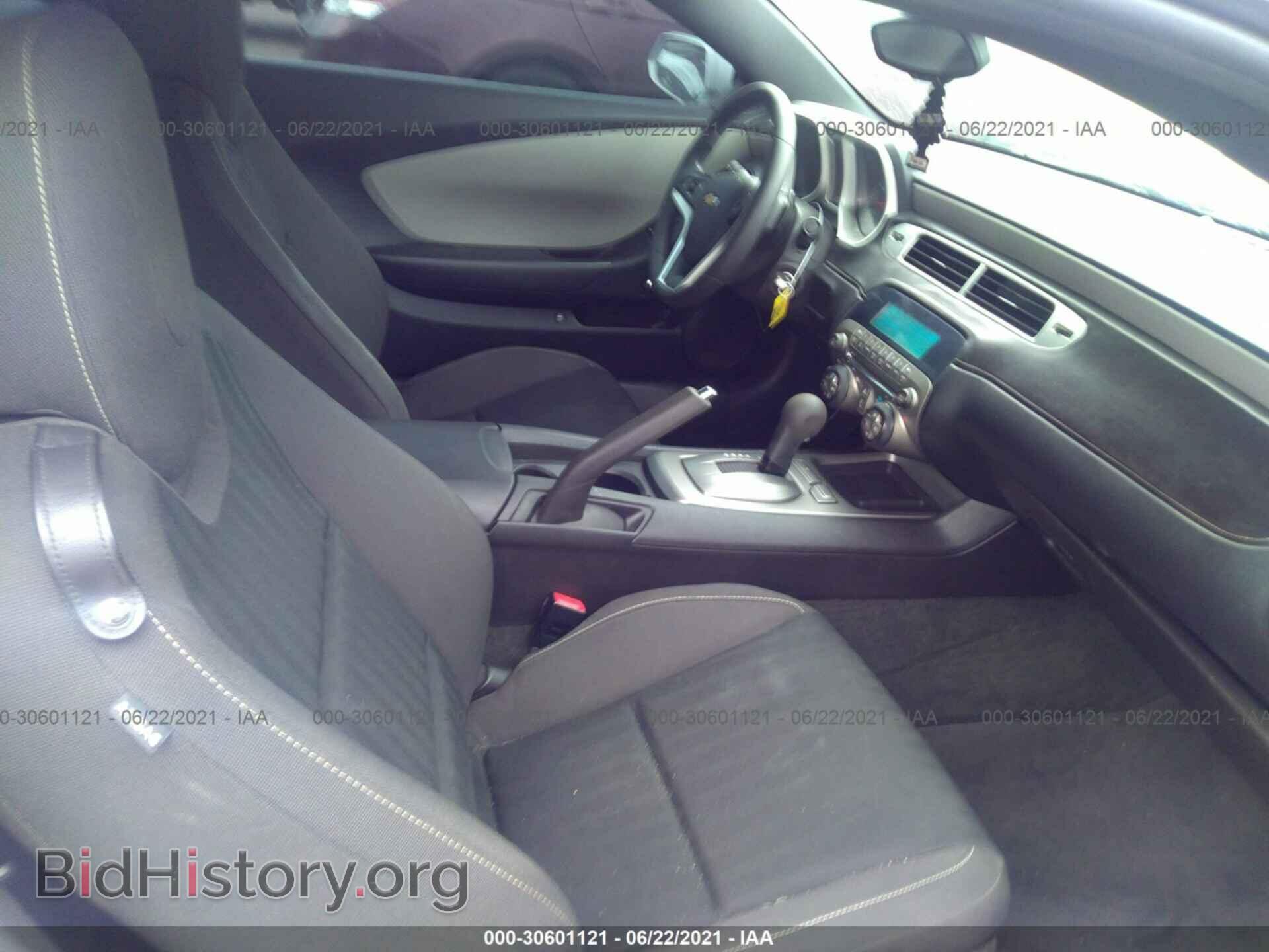 2012 CHEVROLET CAMARO - VIN: 2G1FA1E36C9206653 - Фото 5