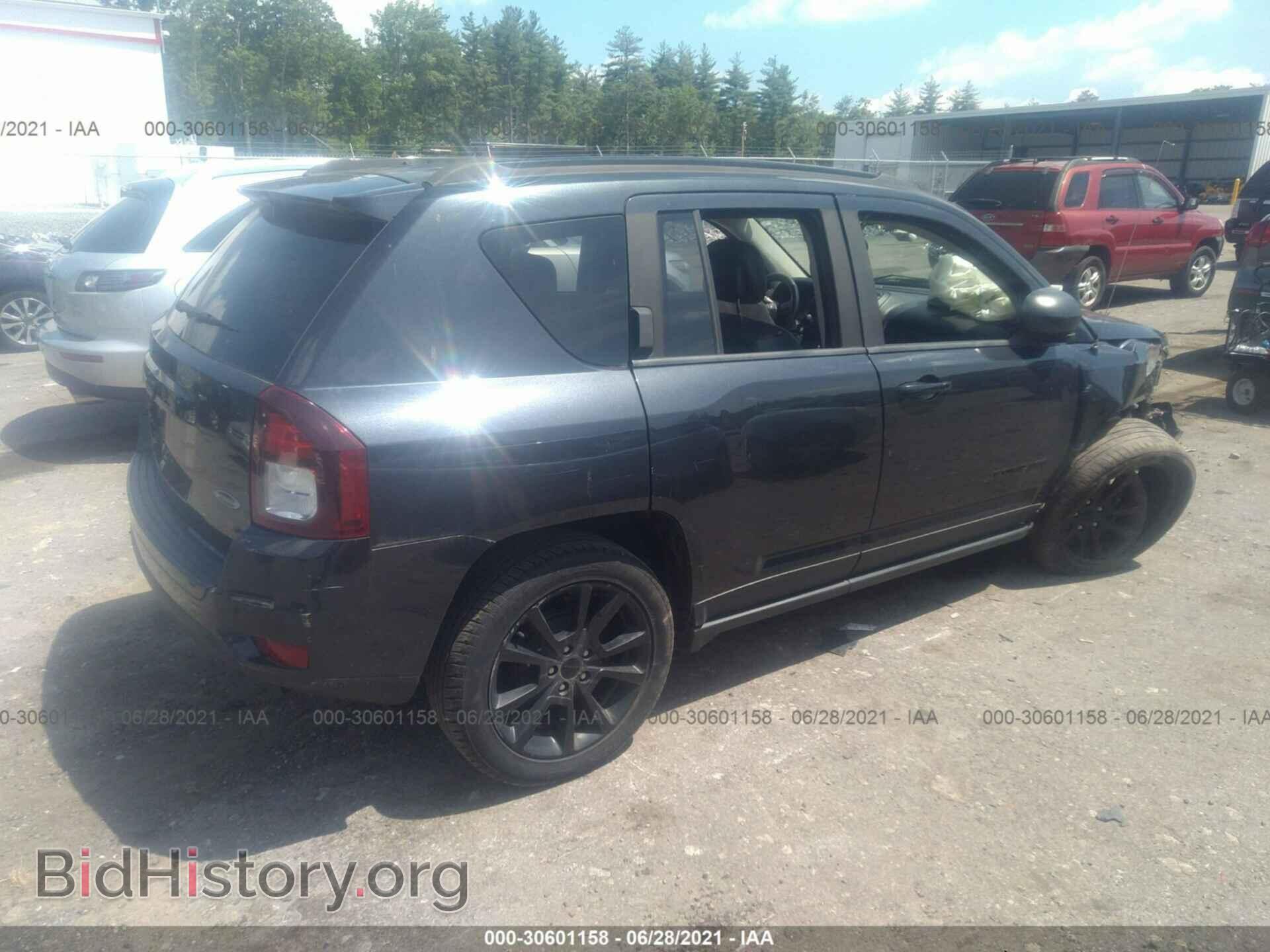 2014 JEEP COMPASS - VIN: 1C4NJCBAXED730069 - Фото 4