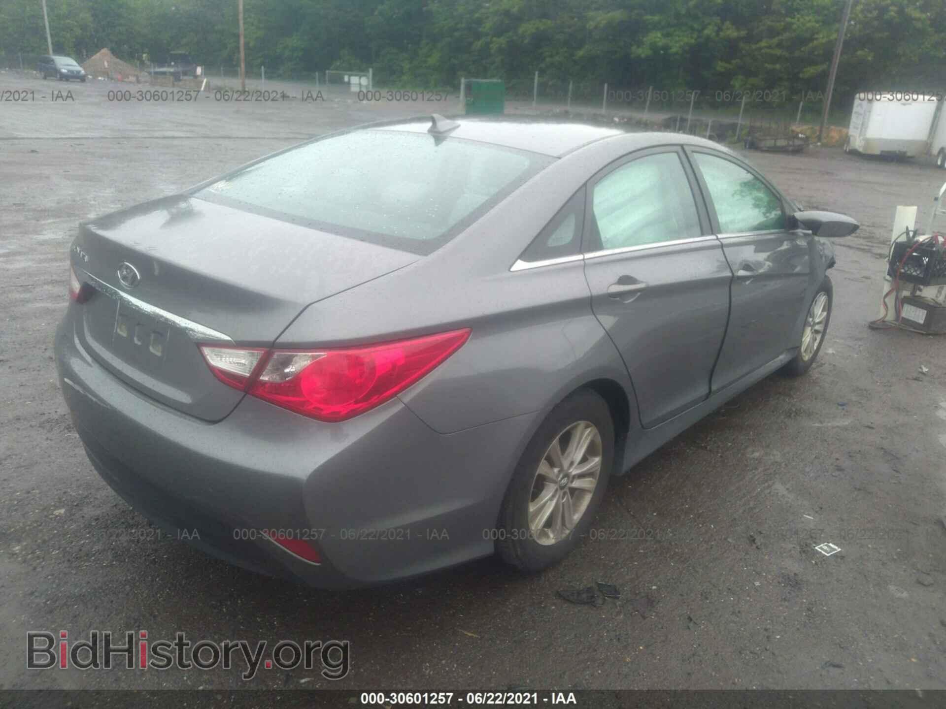 2014 HYUNDAI SONATA - VIN: 5NPEB4ACXEH832231 - Фото 4