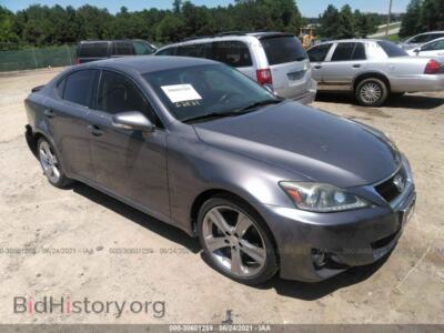 2012 Lexus IS 250, gray — VIN JTHBF5C21C5158340, IAAI