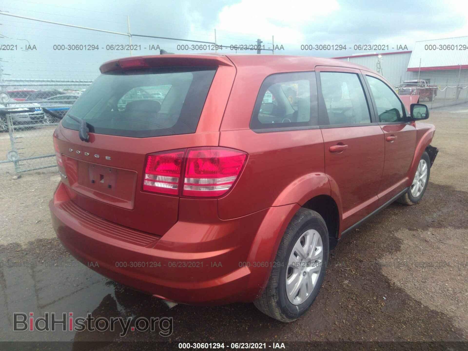 2014 DODGE JOURNEY - VIN: 3C4PDCAB1ET150438 - Фото 4