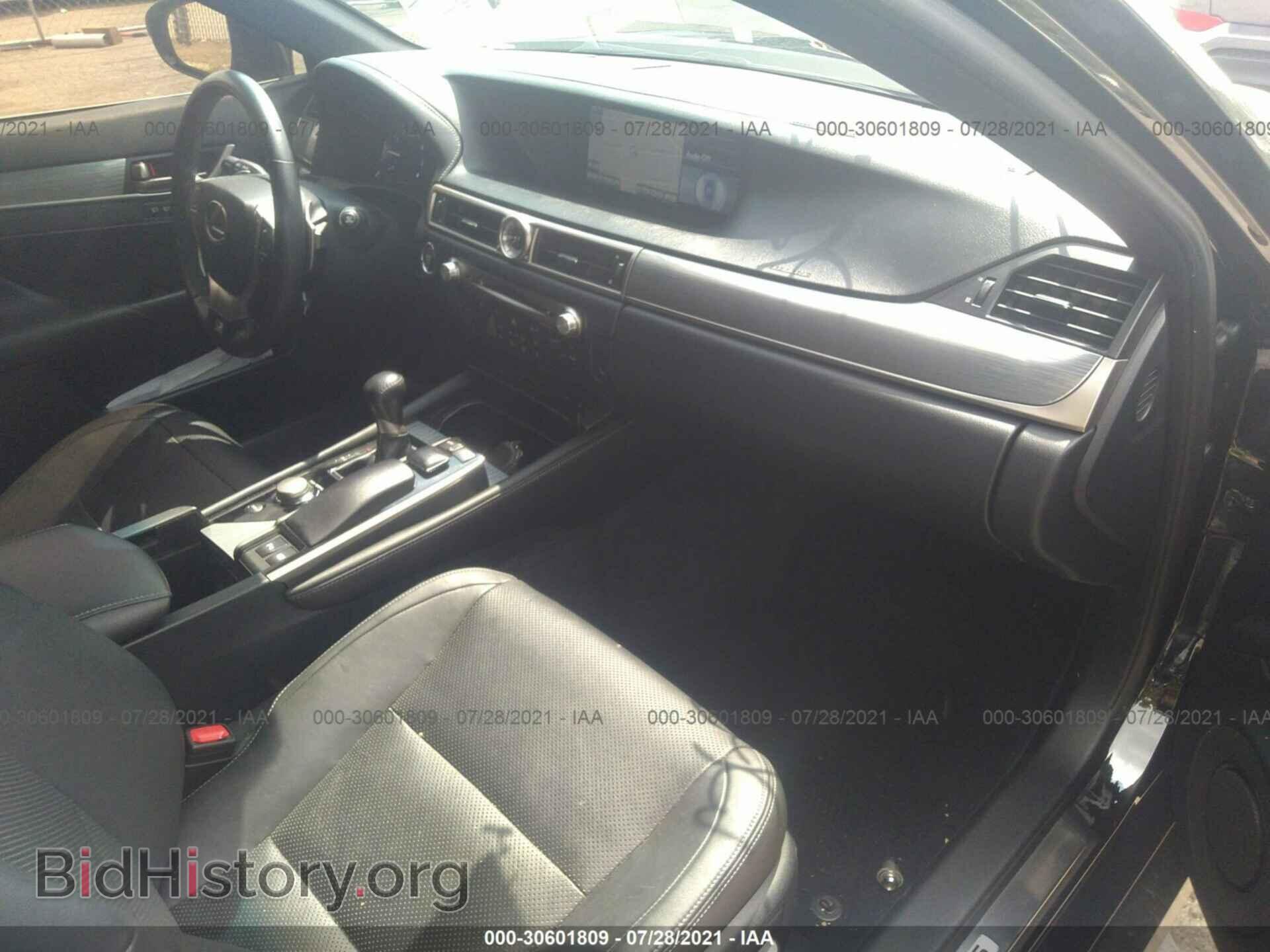 2013 LEXUS GS 350 - VIN: JTHCE1BL4D5017970 - Фото 8