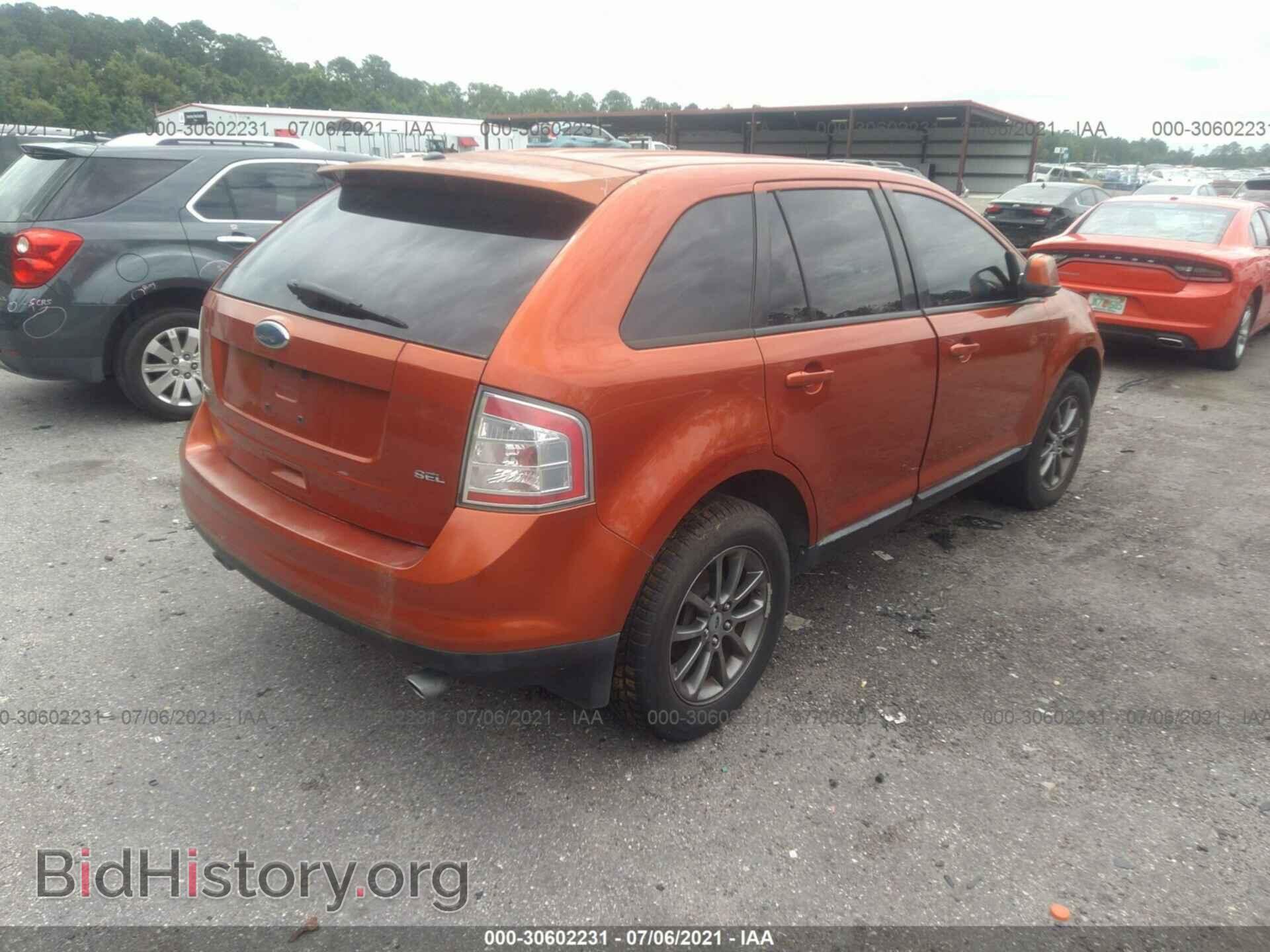 2008 FORD EDGE - VIN: 2FMDK38C58BB05585 - Фото 4
