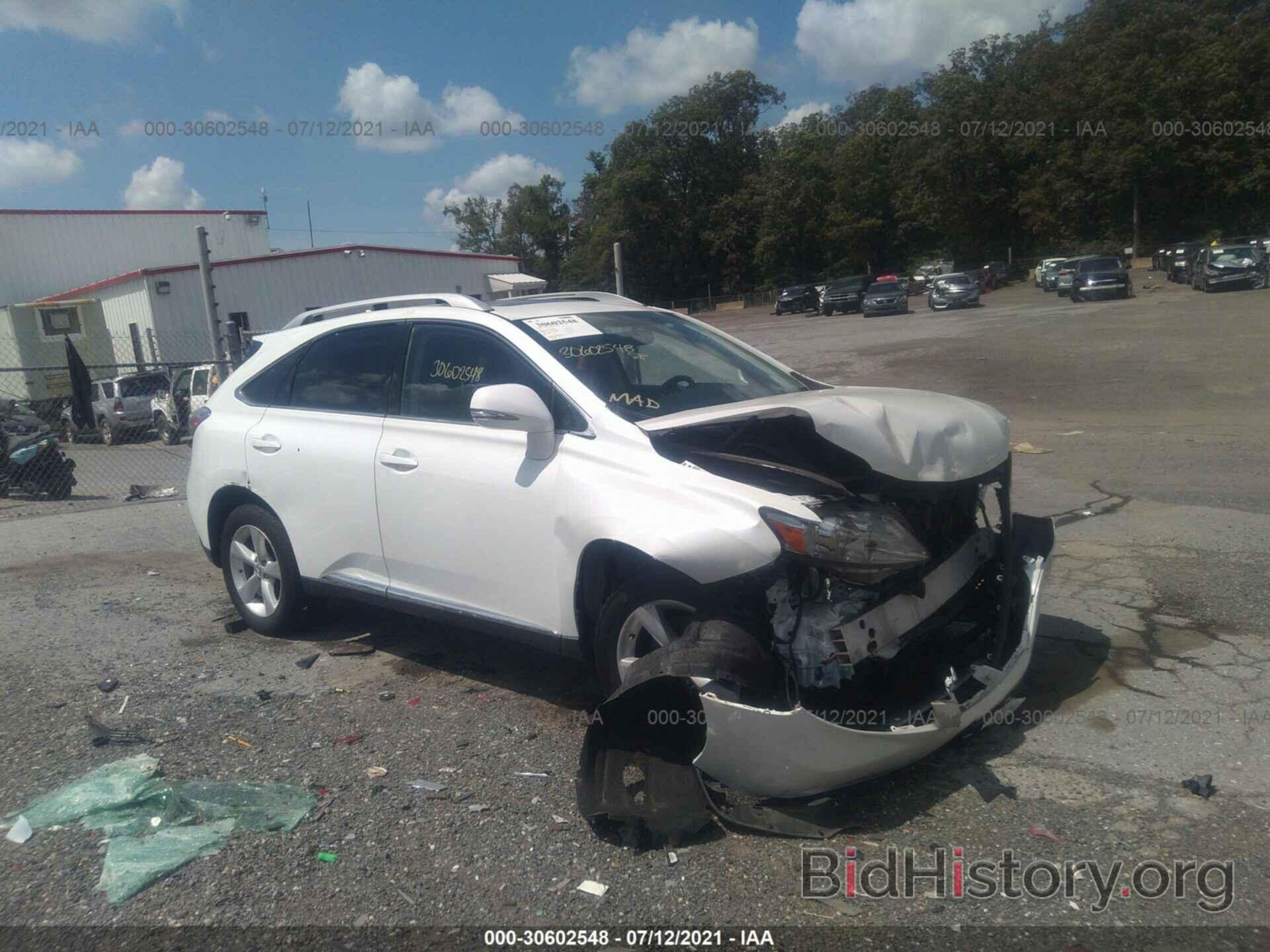 Photo JTJBK1BA9C2446250 - LEXUS RX 350 2012