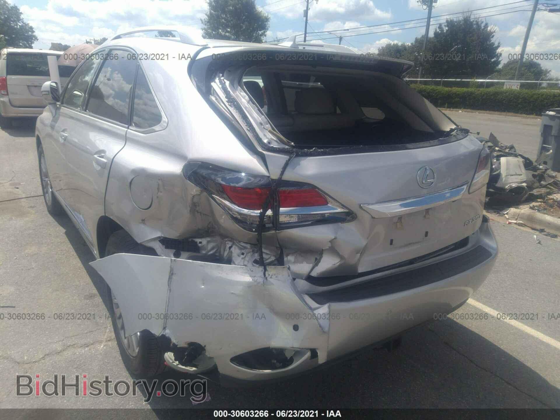 2013 LEXUS RX 350 - VIN: 2T2BK1BA8DC180544 - Фото 6