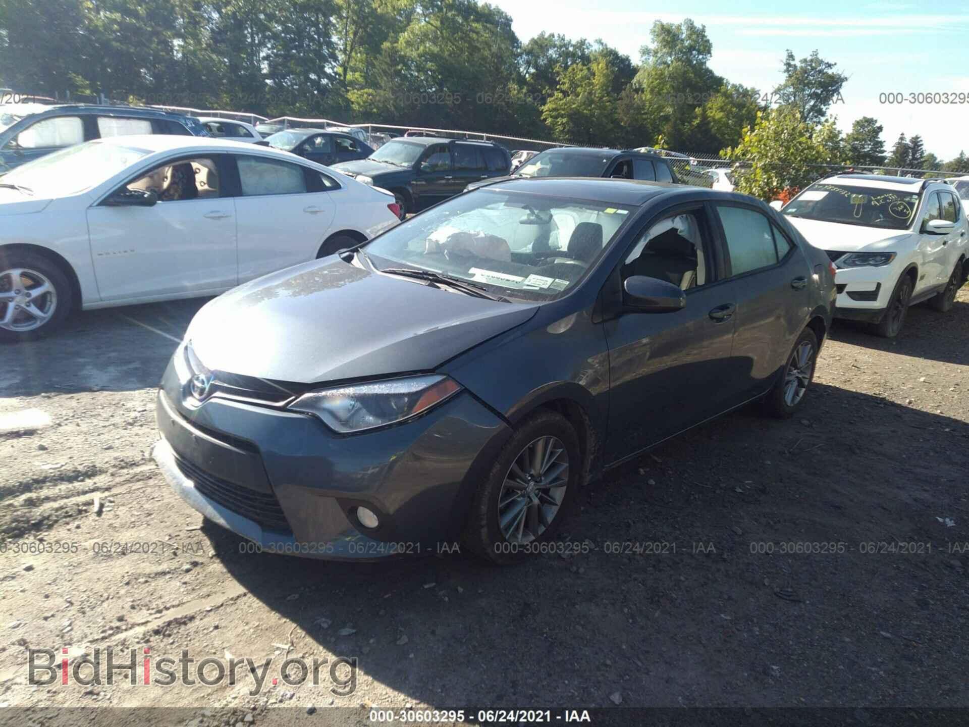2014 TOYOTA COROLLA - VIN: 2T1BURHE0EC005942 - Фото 2