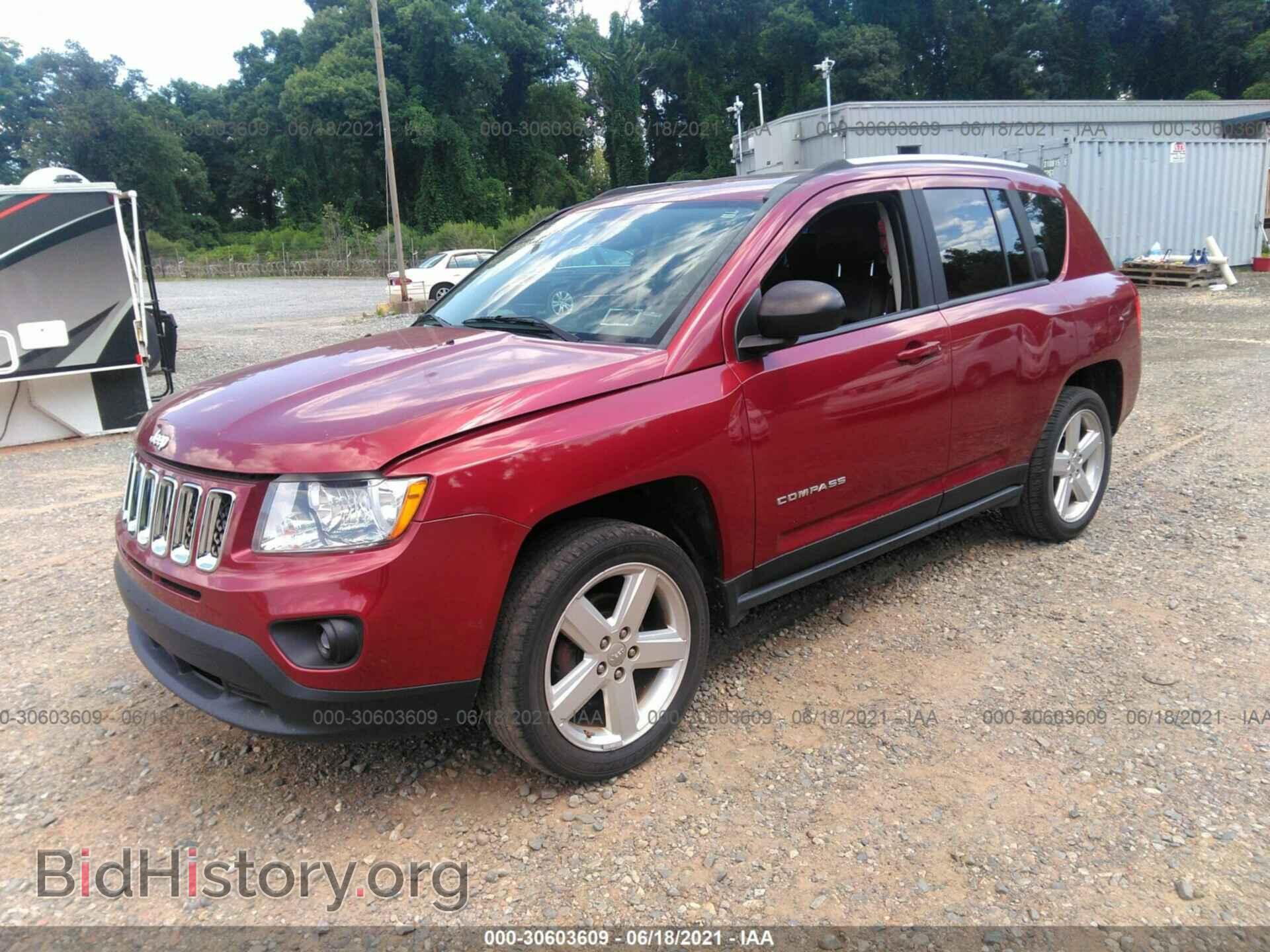 2012 JEEP COMPASS - VIN: 1C4NJDCB2CD571753 - Фото 2