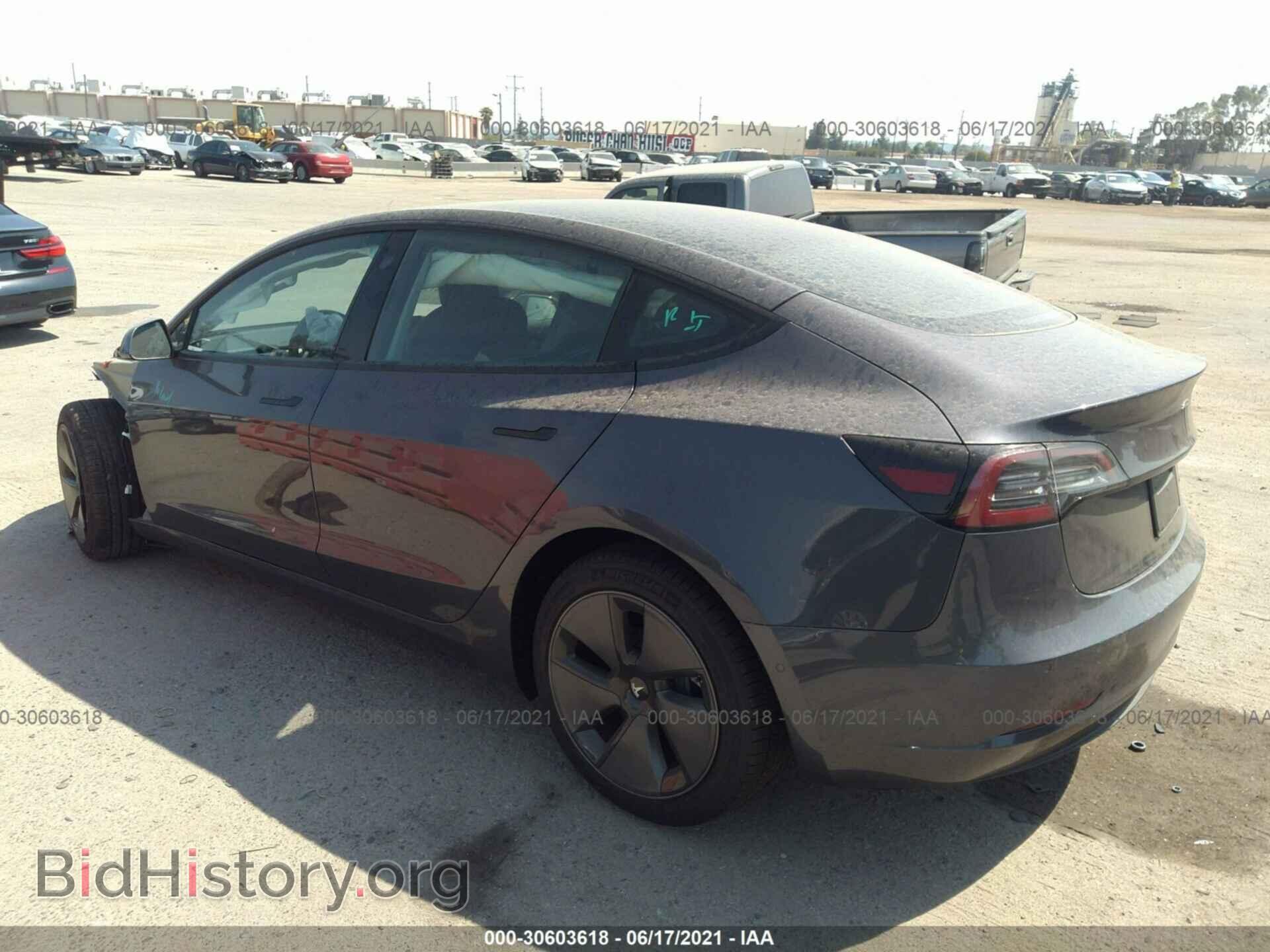 2021 TESLA MODEL 3 - VIN: 5YJ3E1EB9MF938441 - Фото 3