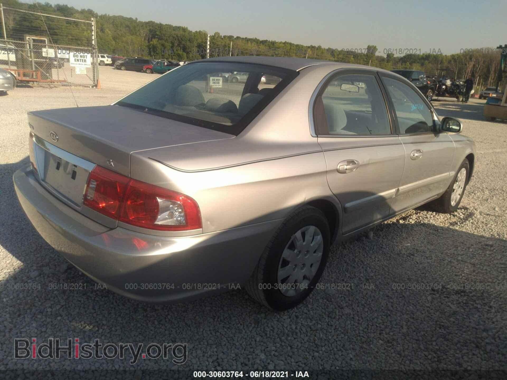 2006 KIA OPTIMA - VIN: KNAGD126665453459 - Фото 4