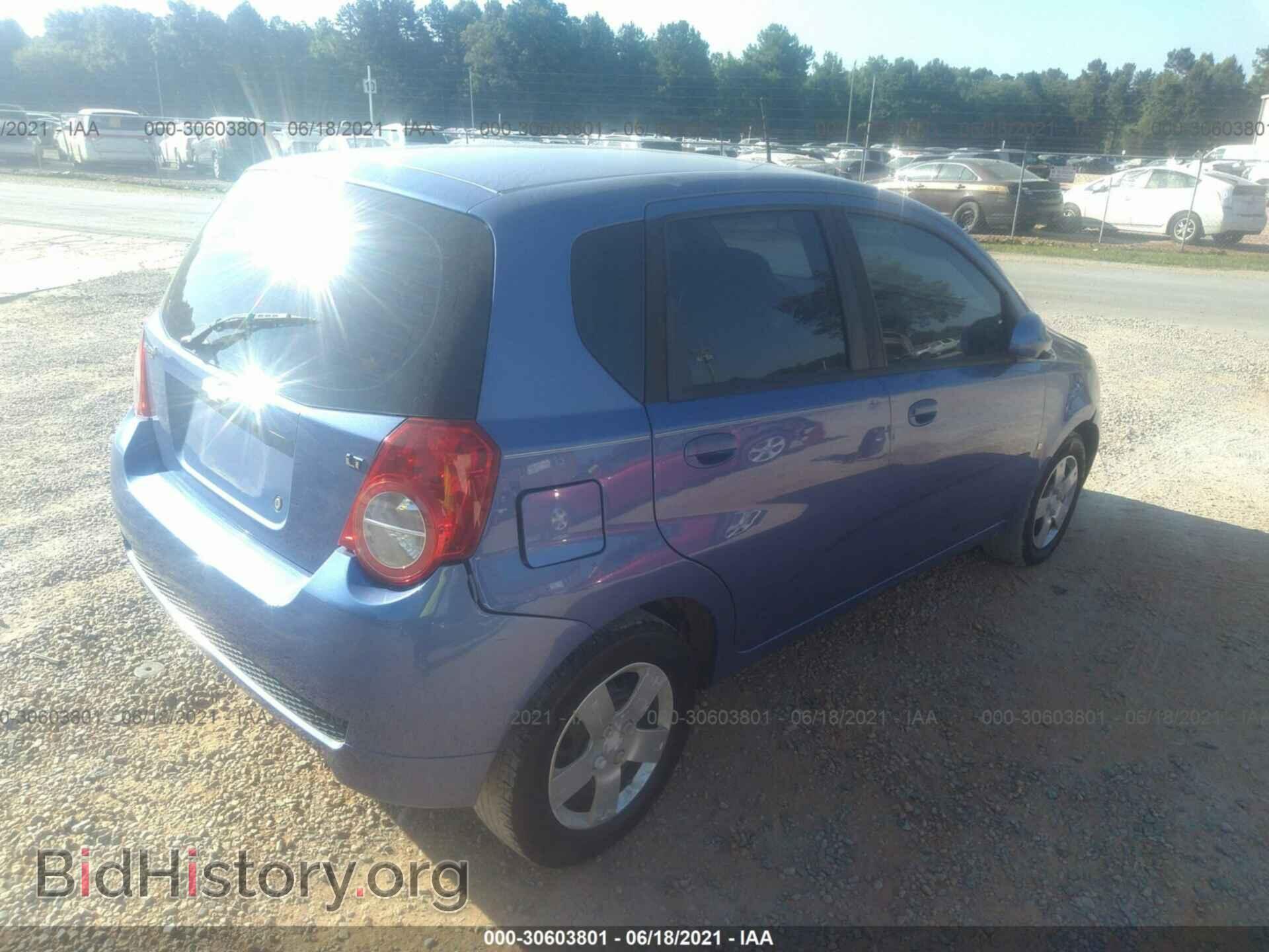 2009 CHEVROLET AVEO - VIN: KL1TD66E79B316026 - Фото 4