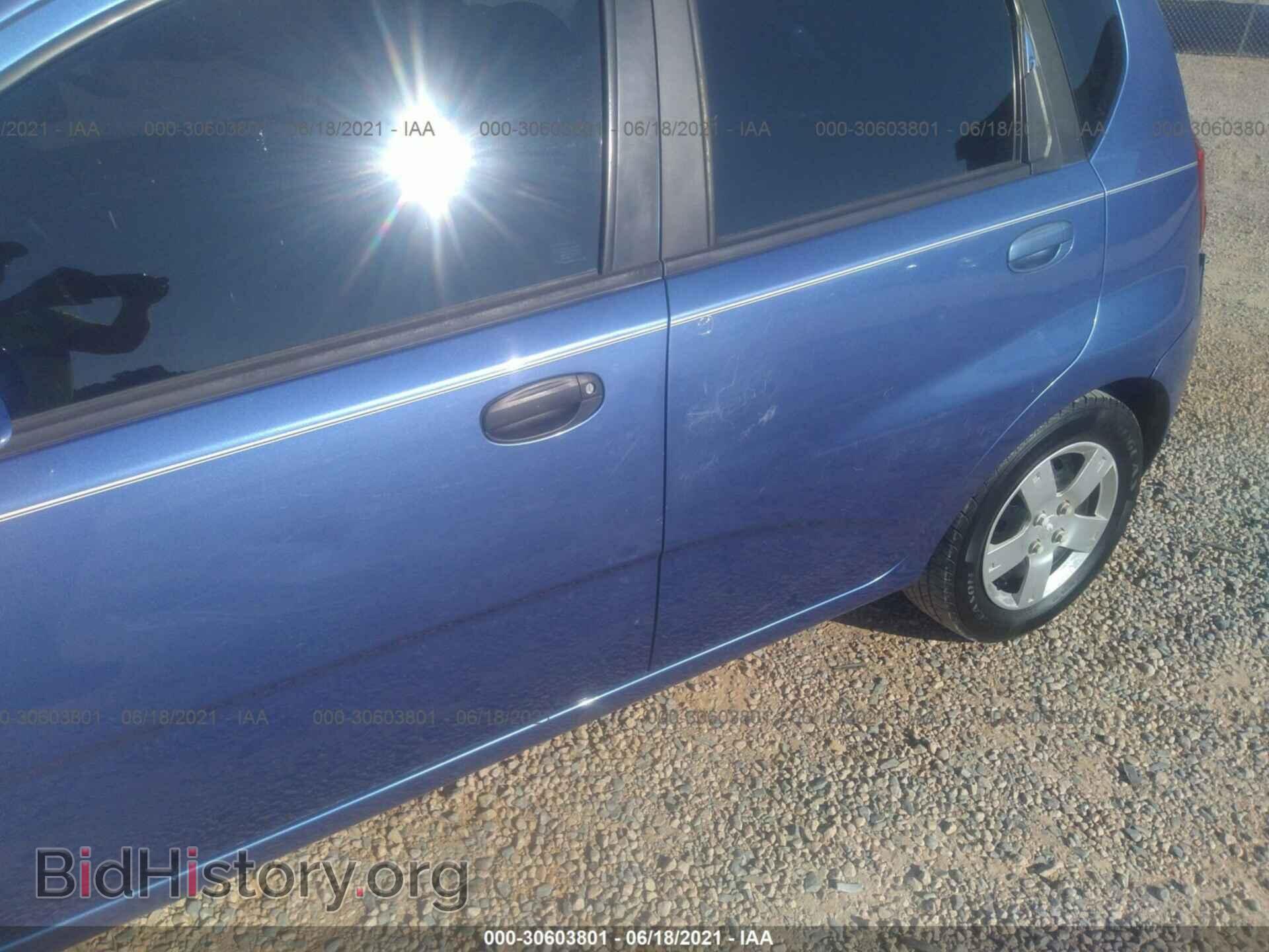 2009 CHEVROLET AVEO - VIN: KL1TD66E79B316026 - Фото 6