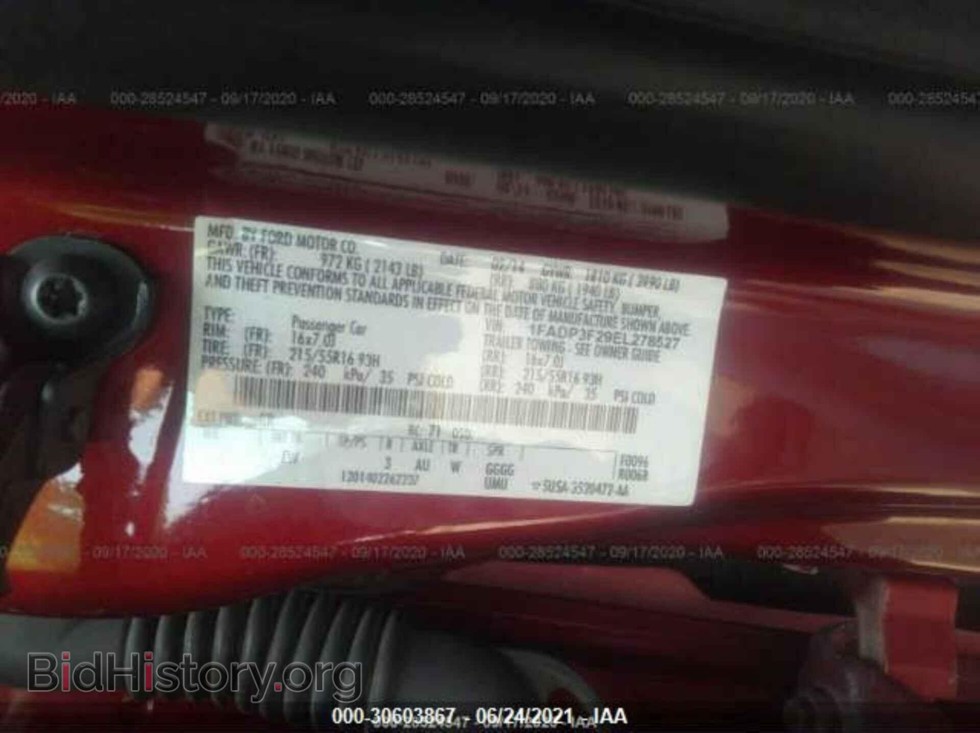2014 FORD FOCUS - VIN: 1FADP3F29EL278527 - Photo 9