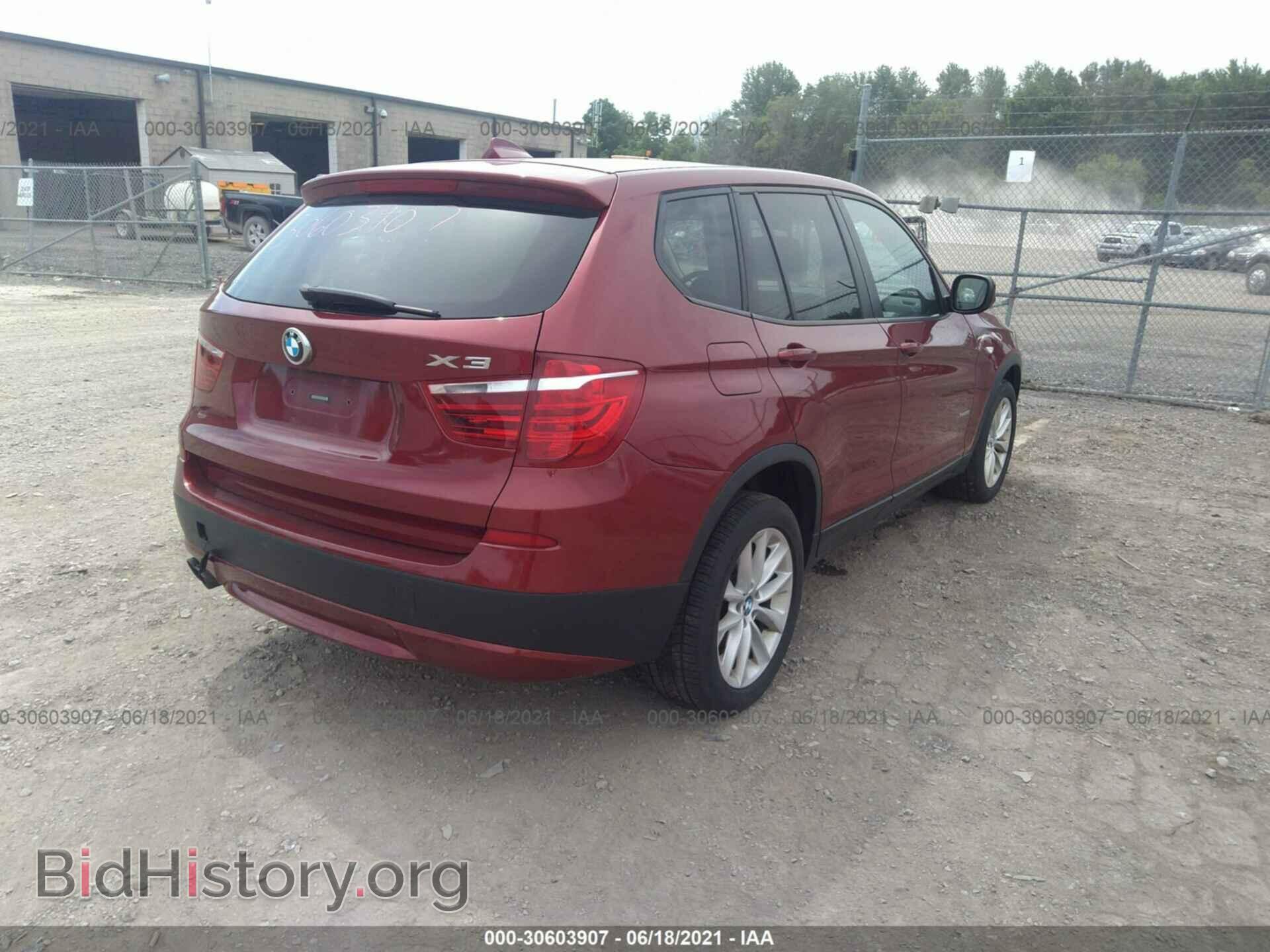 2014 BMW X3 - VIN: 5UXWX9C54E0D15202 - Фото 4